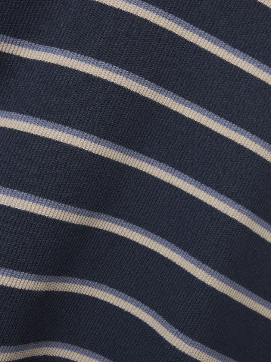 REGULAR FIT TOP MET LANGE MOUWEN