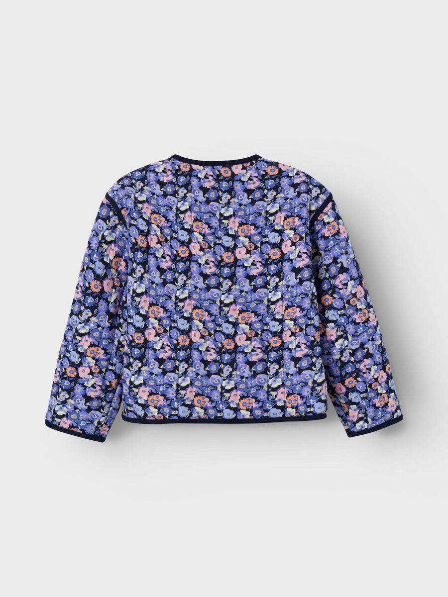 PRINT GEWATTEERDE JAS