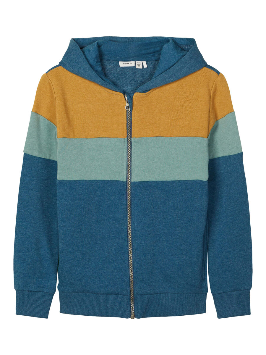 COLOURBLOCKING SWEATVEST