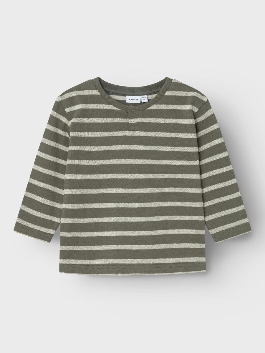 BIOLOGISCH KATOEN TOP MET LANGE MOUWEN