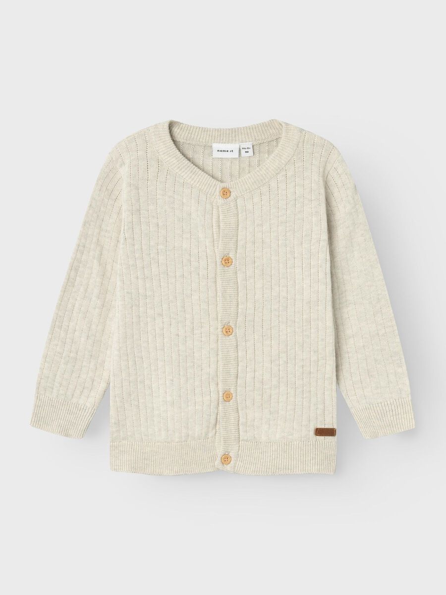 LANGE MOUWEN GEBREID VEST