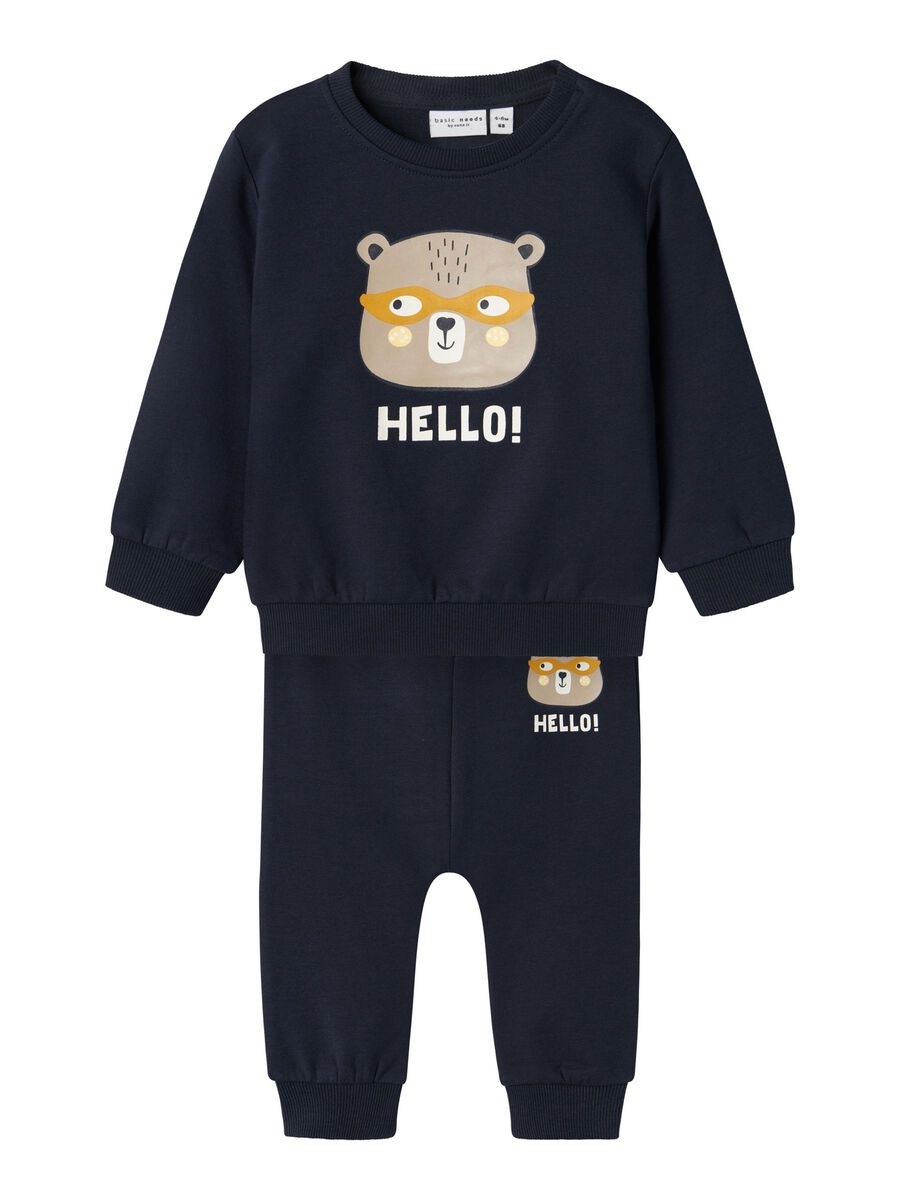 REGULAR FIT SET VAN SWEAT-ITEMS