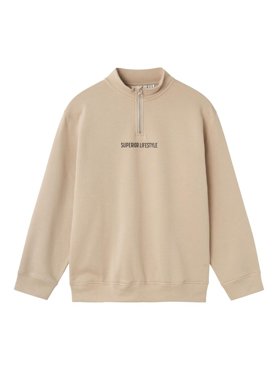 HALVE RITS SWEATSHIRT