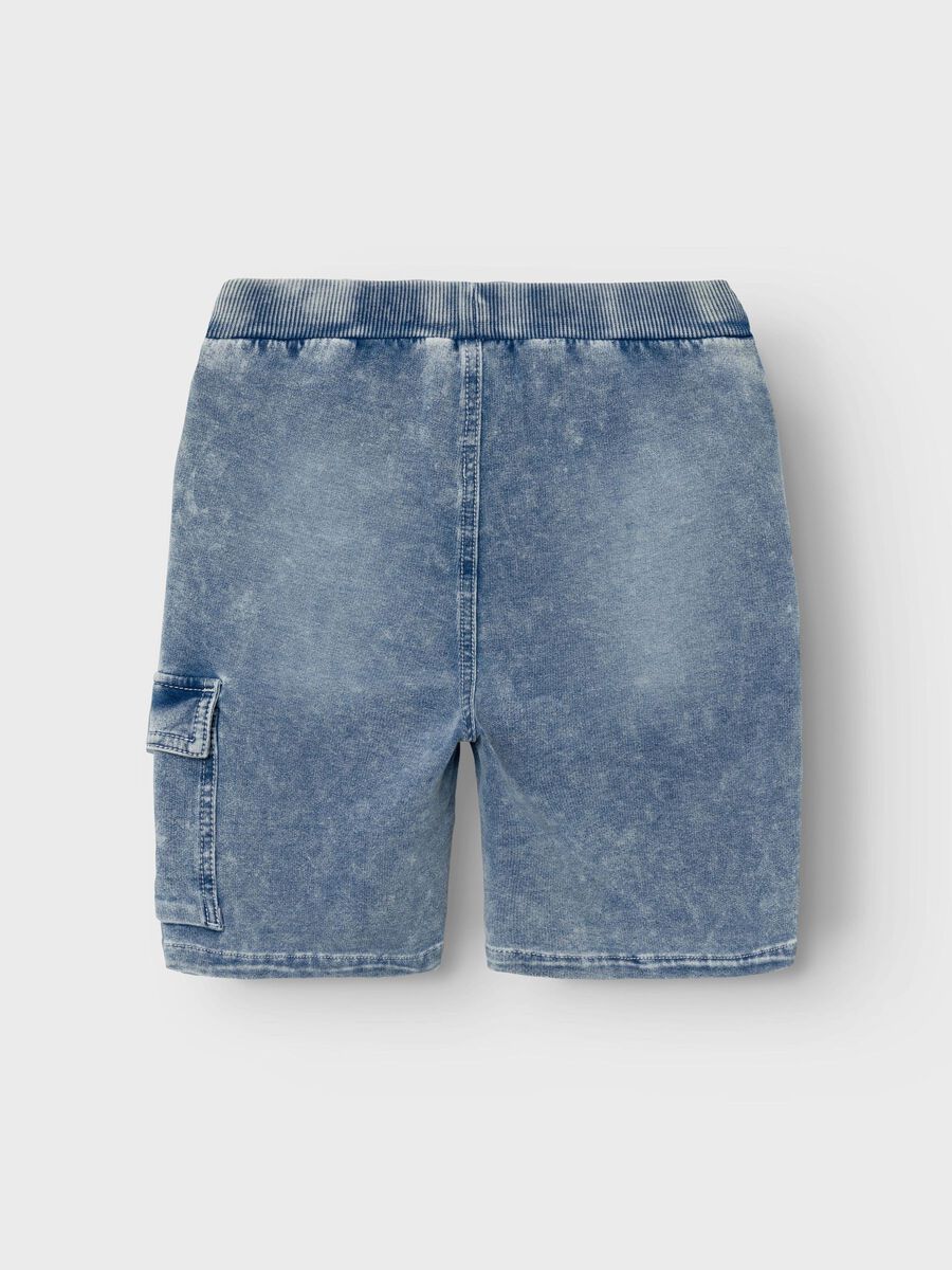 REGULAR FIT DENIM SHORT