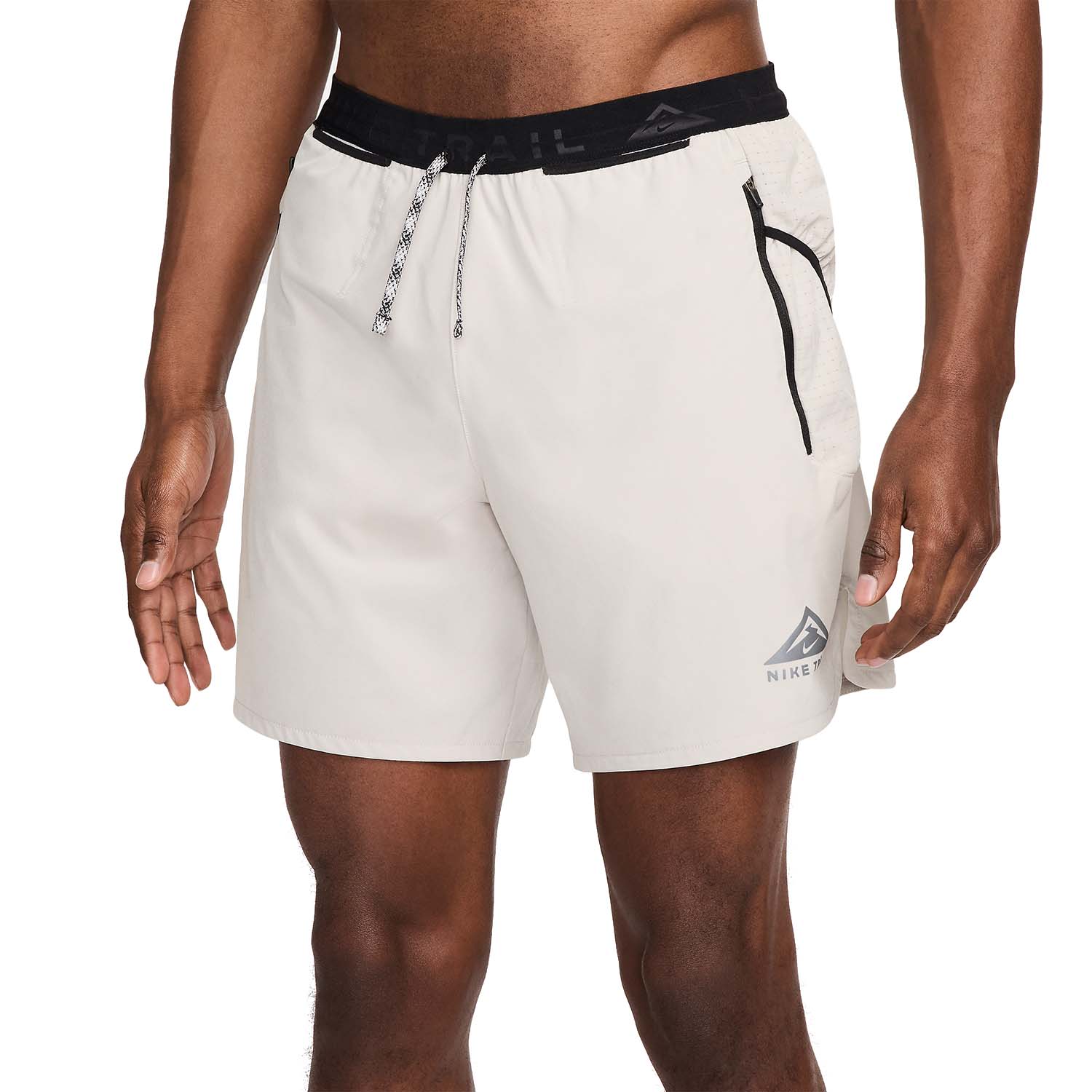 Nike Dri-FIT Second Sunrise 7in Pantaloncini Light Iron Ore/Black