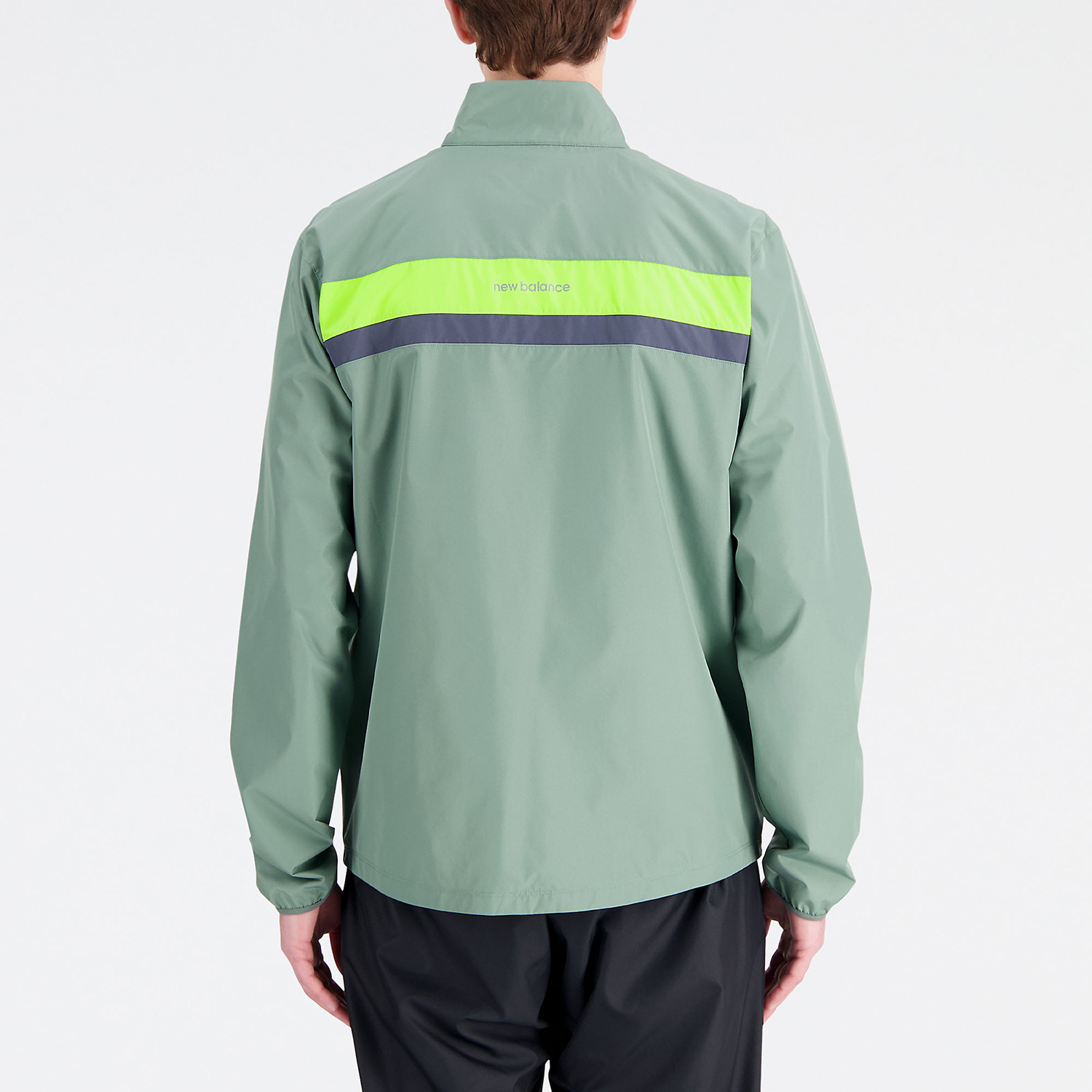 New Balance Accelerate Logo Giacca Dark Juniper