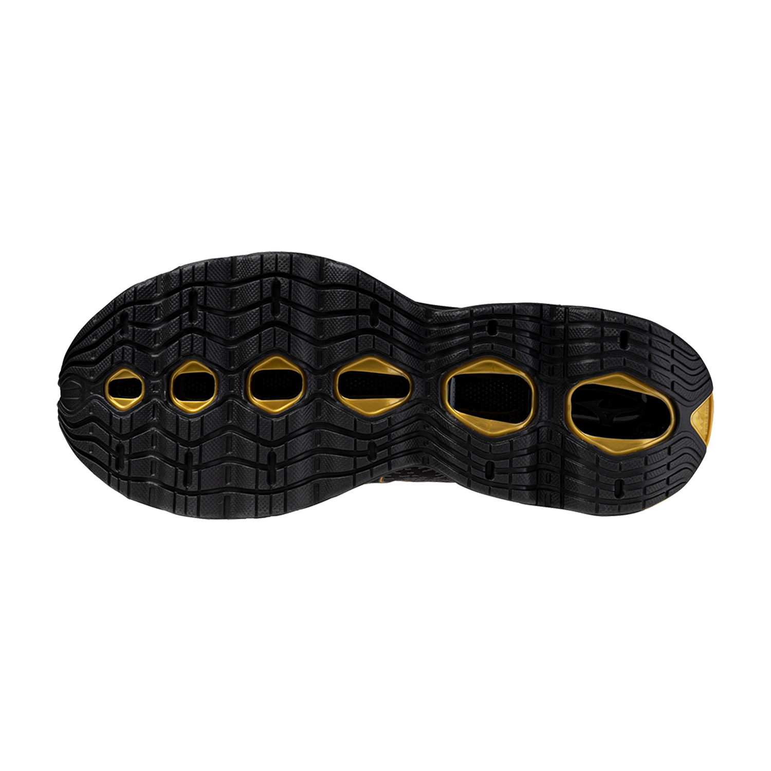 Mizuno Wave Prophecy 13 Black/Gold/Metallic Gray