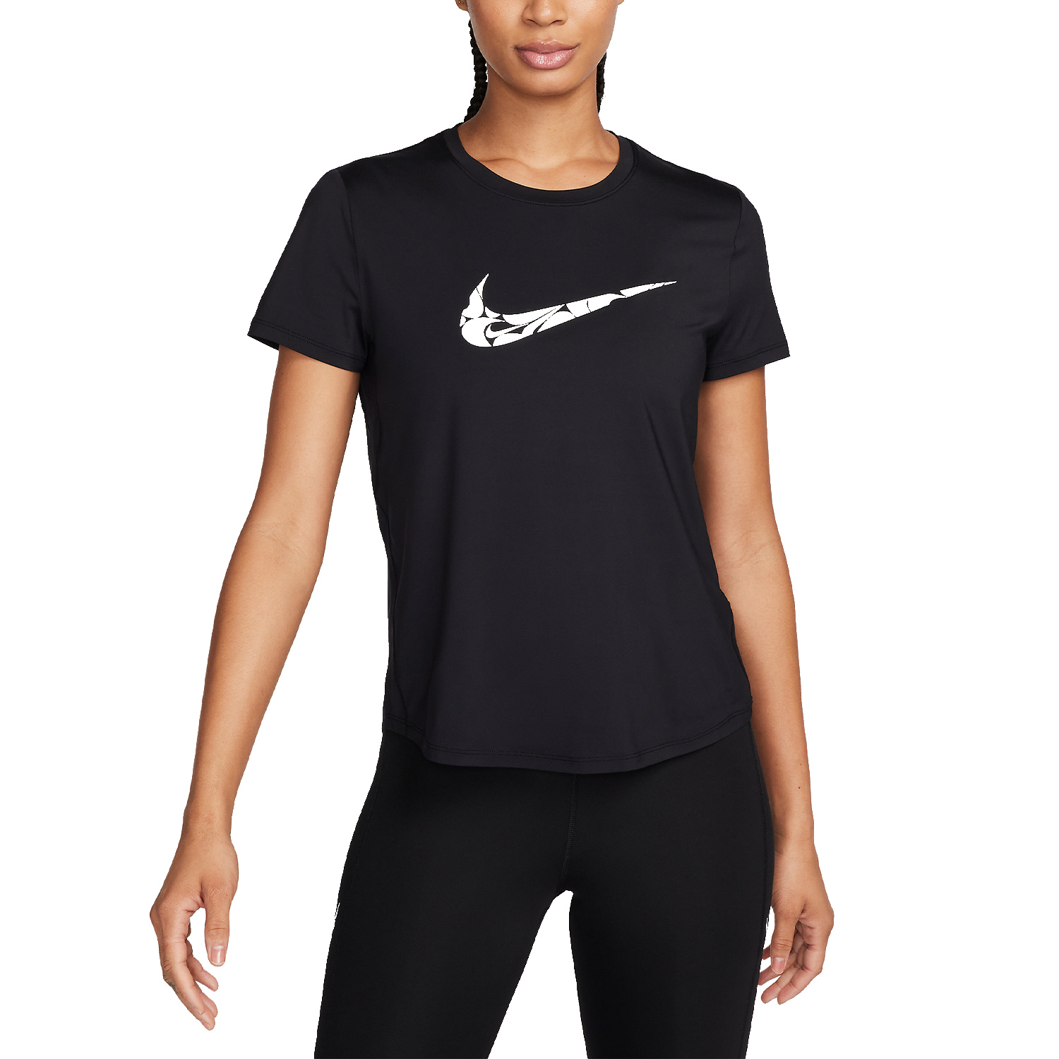 Nike One Swoosh Maglietta Black/White