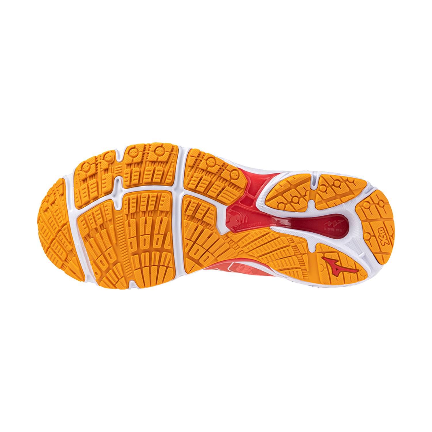 Mizuno Wave Prodigy 5 Dubarry/White/Carrot Curl