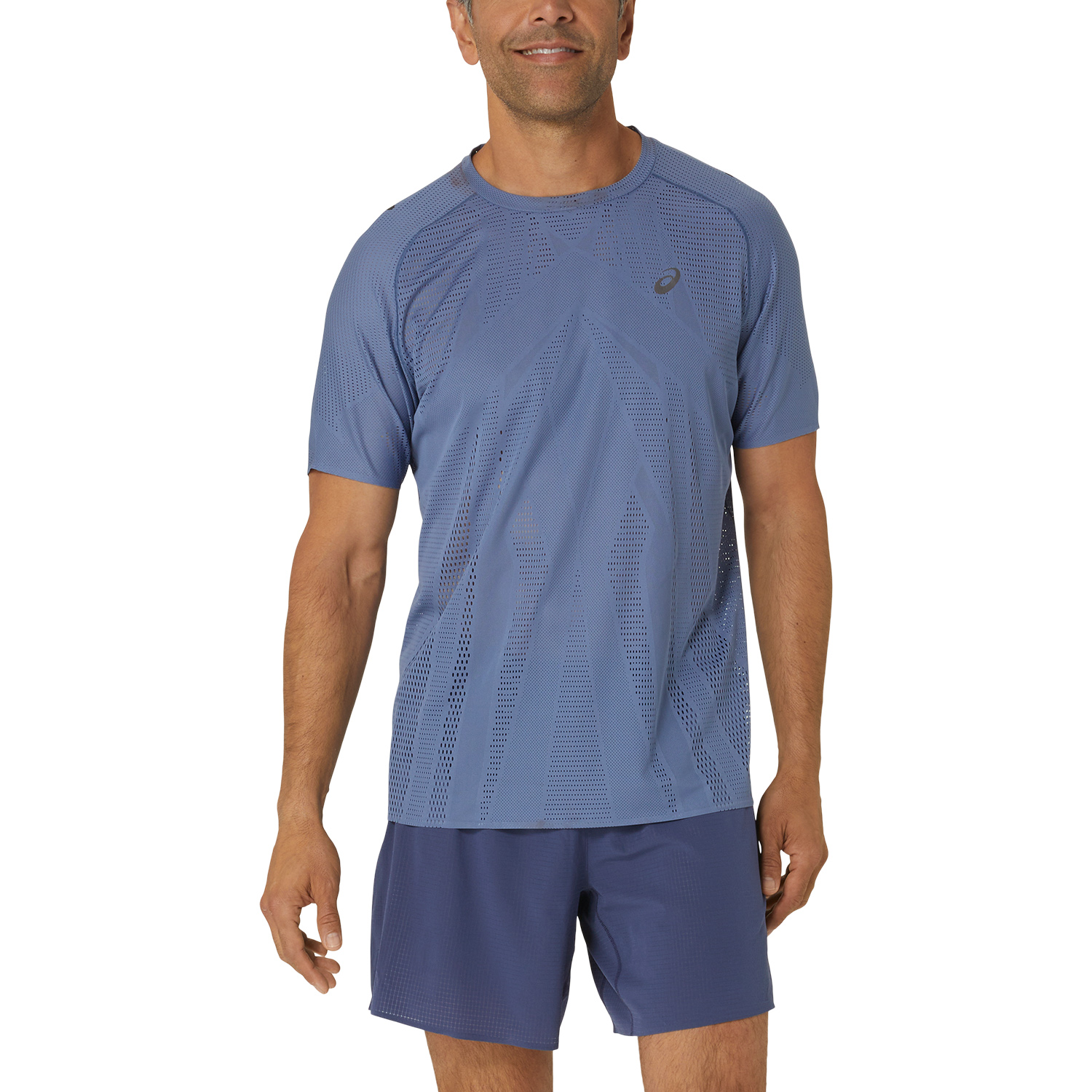 Asics Meta Run Maglietta Demin Blue
