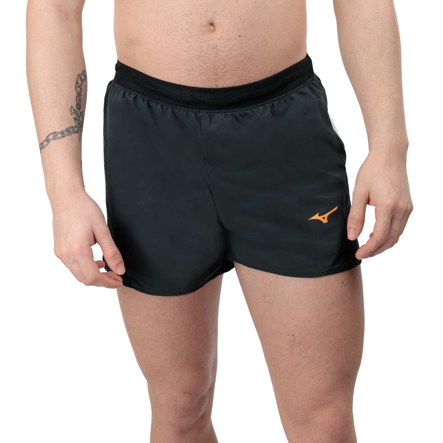 Mizuno Aero 4.5in Pantaloncini Black
