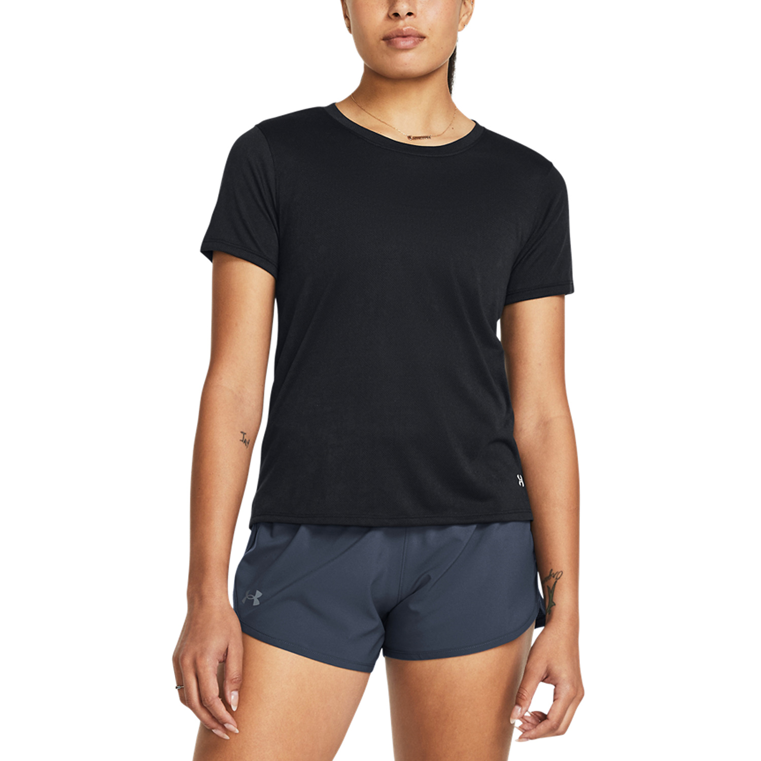 Under Armour Streaker Splatter Maglietta Black/Reflective