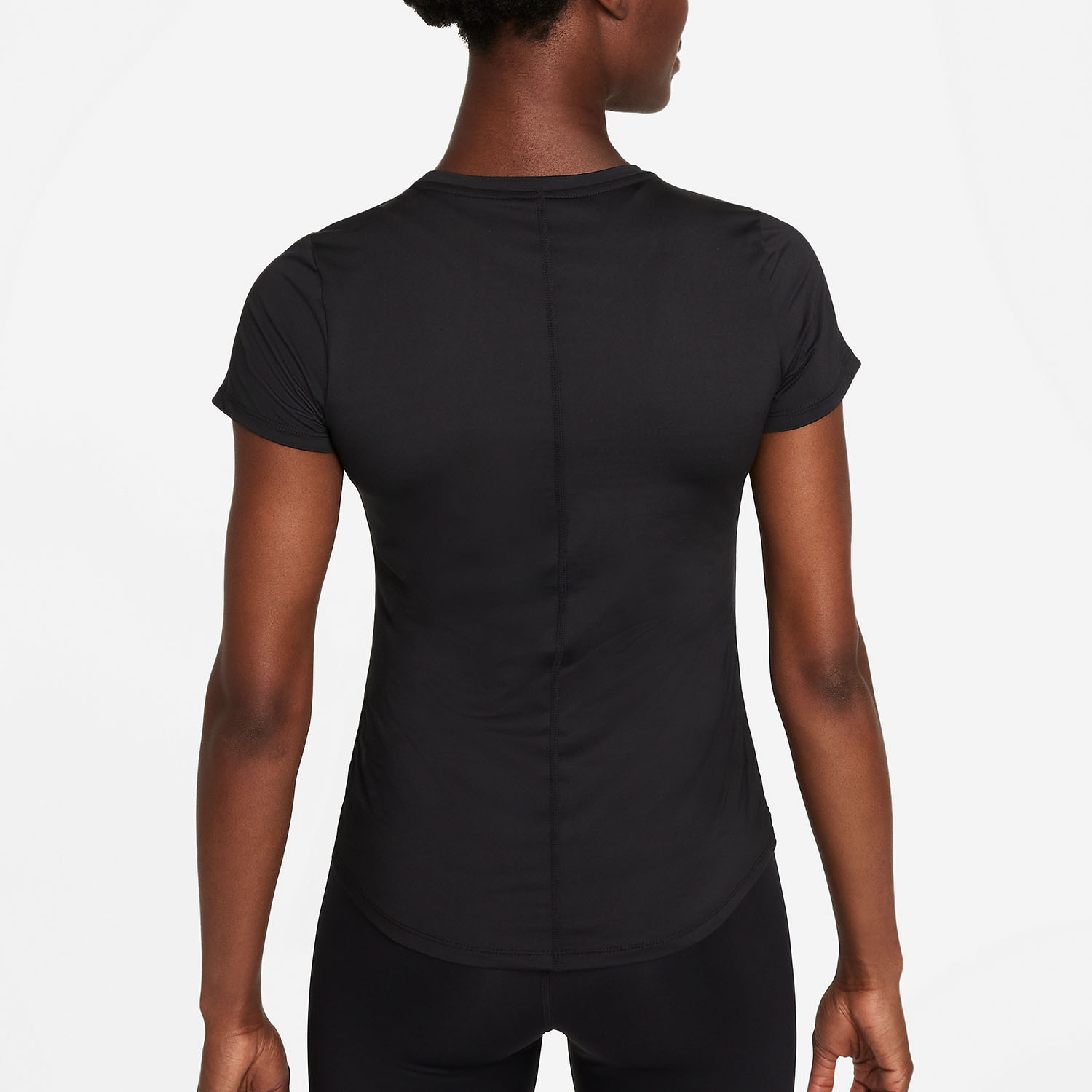 Nike Dri-FIT One Logo Maglietta Black/White