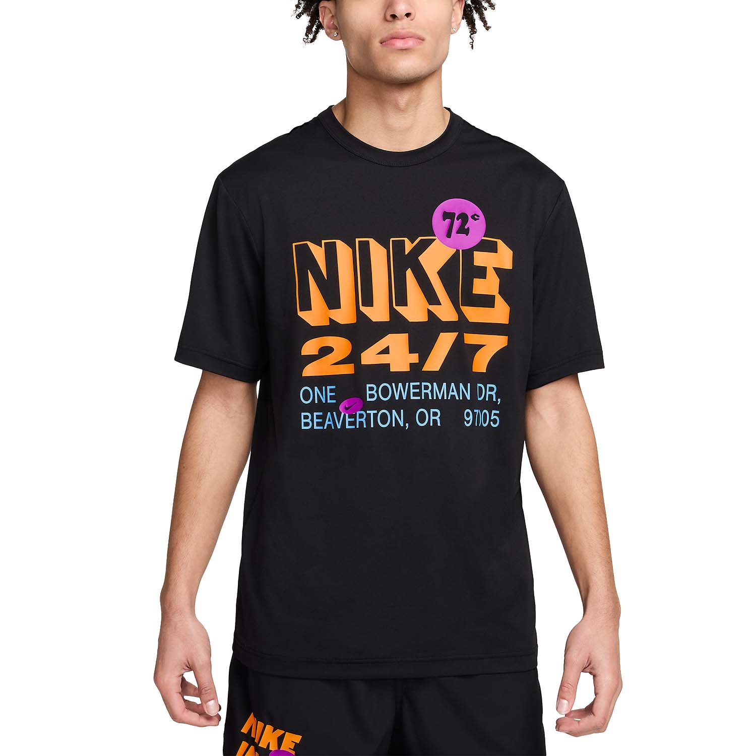 Nike Dri-FIT Hyverse Maglietta Black