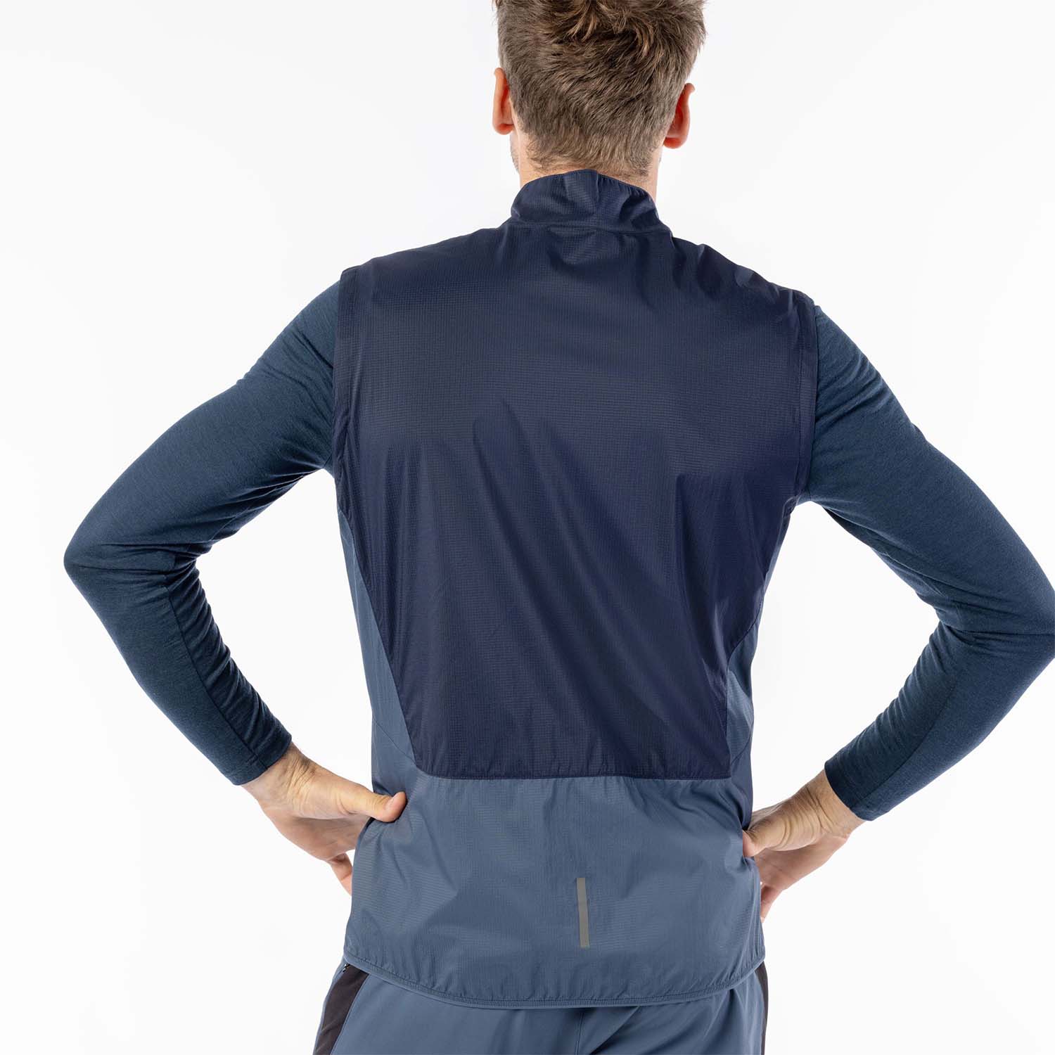 Scott Explorair Gilet Dark Blue/Metal Blue