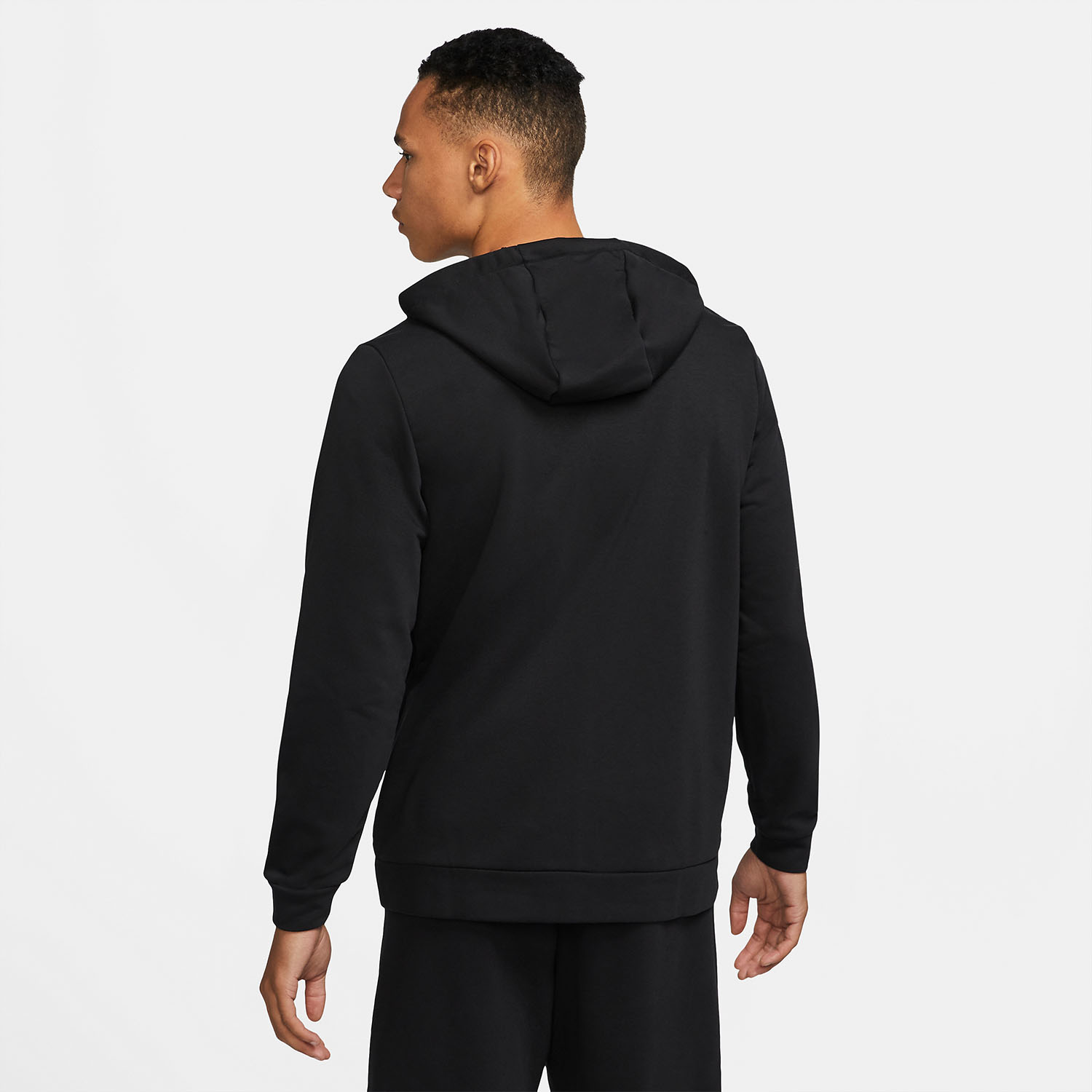 Nike Dri-FIT Logo Felpa Black/White