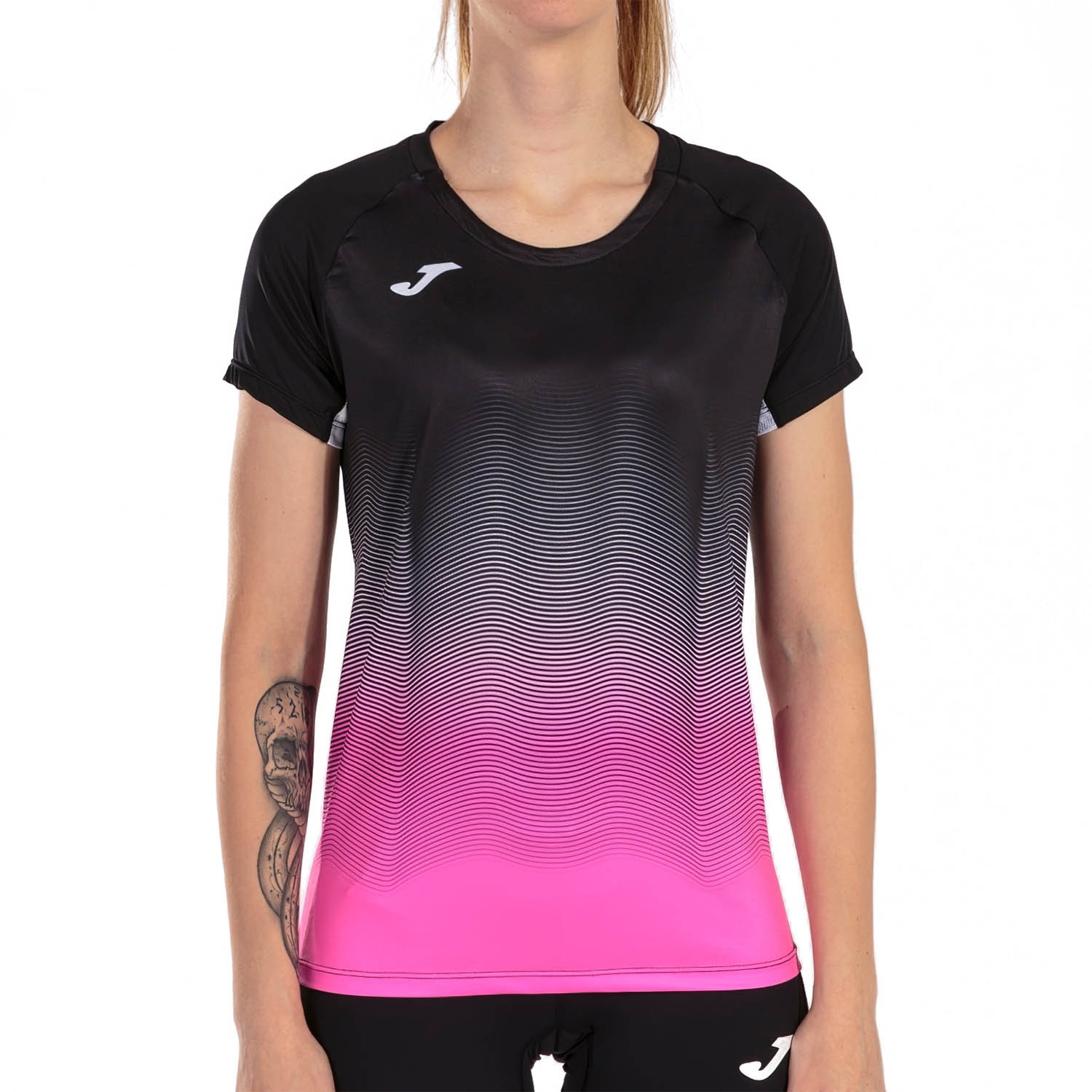 Joma Elite VII Maglietta Black/Pink