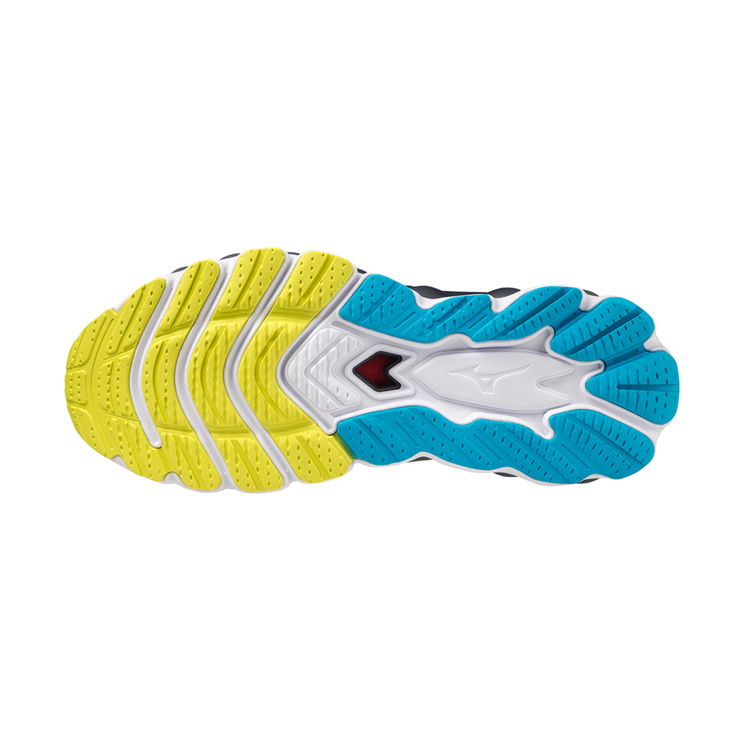Mizuno Wave Sky 7 Pearl Blue/White/Bolt 2 Neon