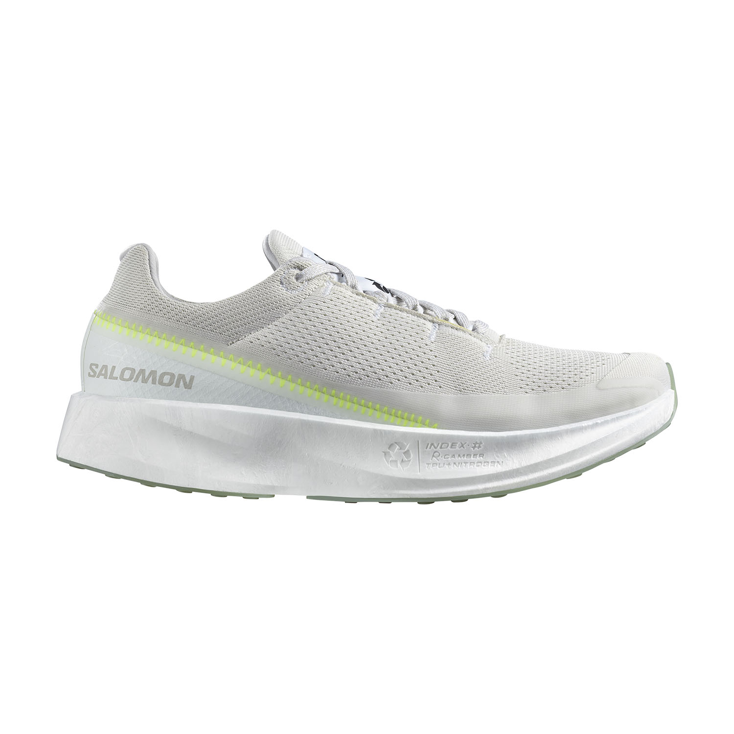 Salomon Index 02 White/Lunar Rock/Safety Yellow