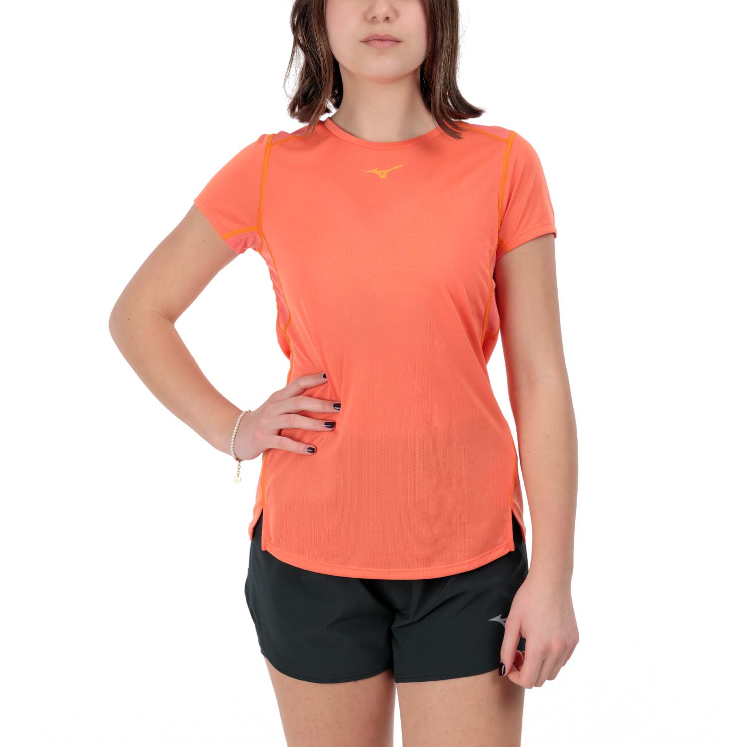 Mizuno DryAeroFlow Maglietta Nasturtium