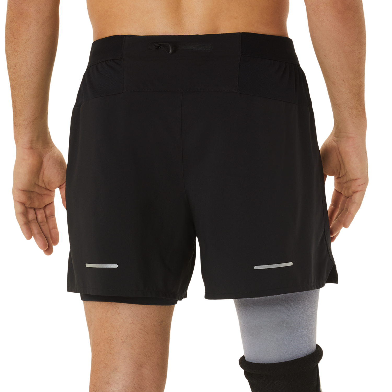 Asics Road 2 in 1 5in Pantaloncini Performance Black