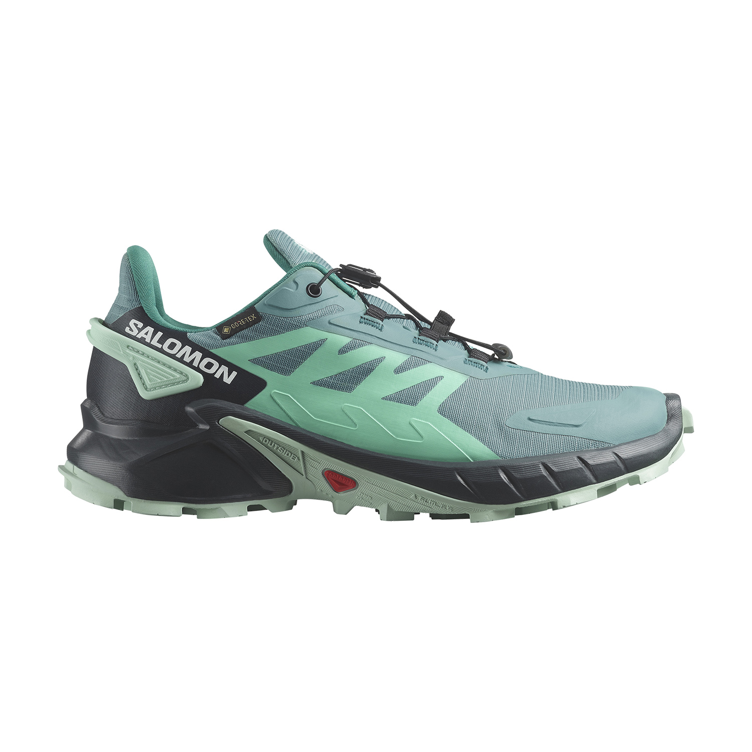 Salomon Supercross 4 GTX Dusty Turquoise/India Ink/Blue Haze