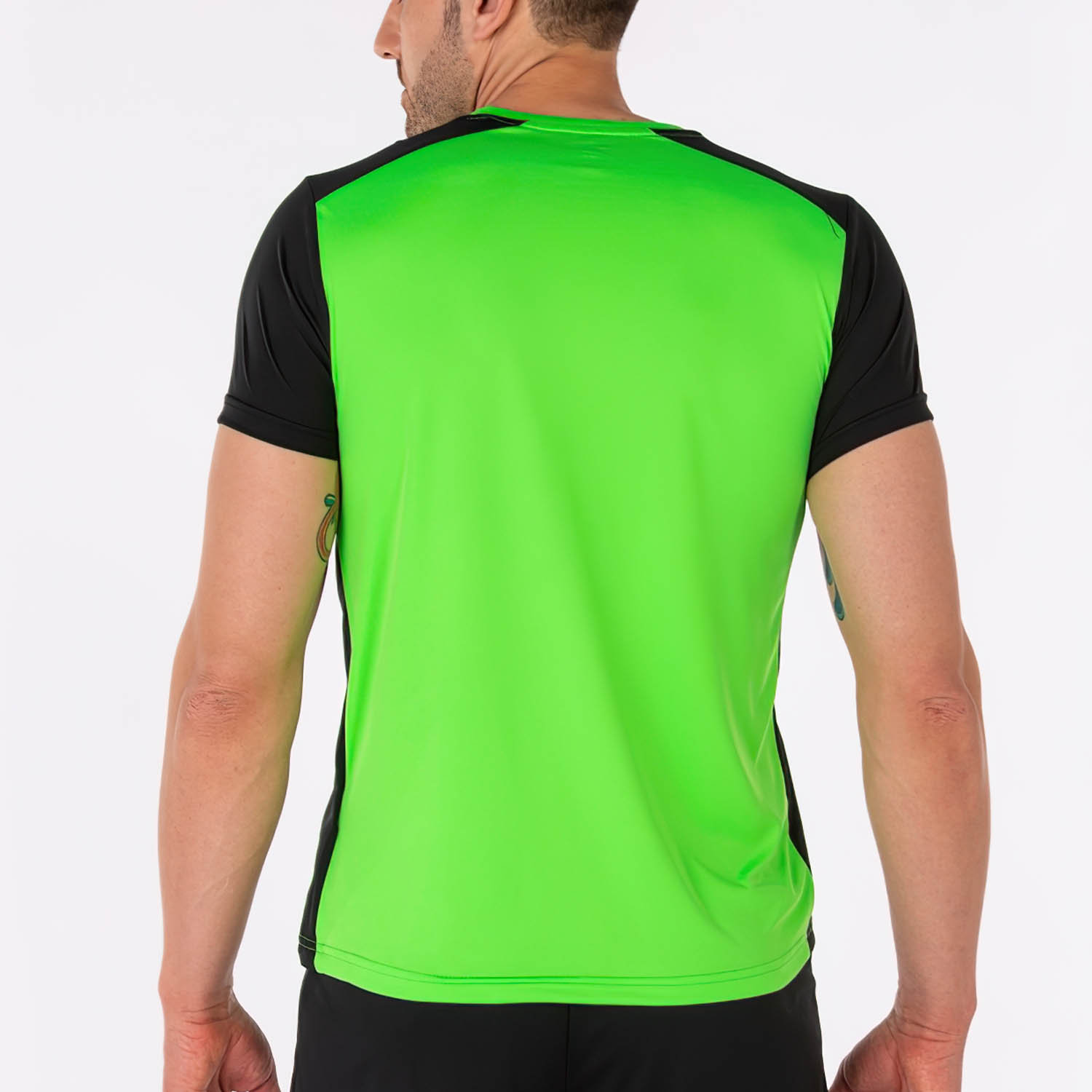 Joma Record II Maglietta Fluor Green/Black