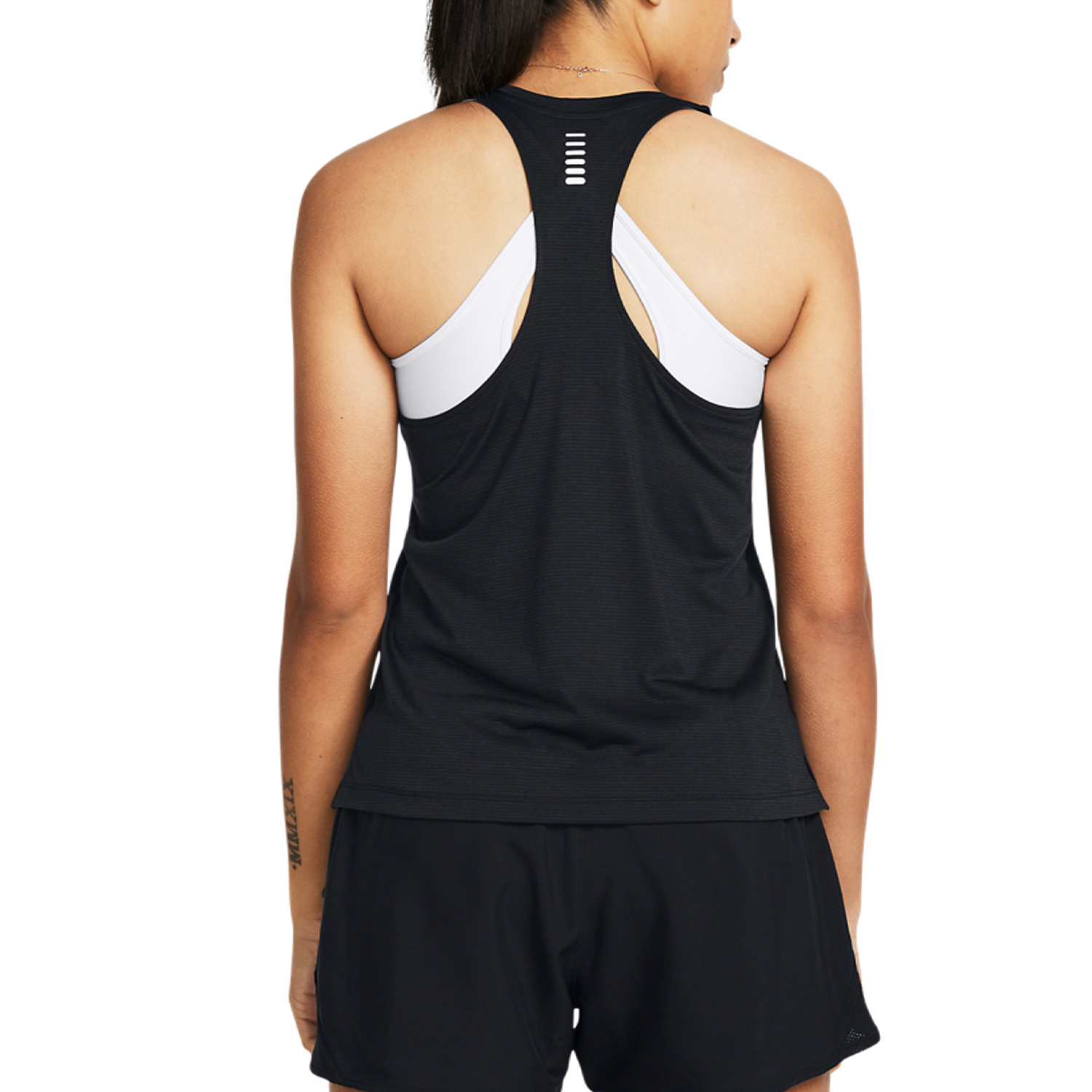 Under Armour Streaker Canotta Black/Reflective