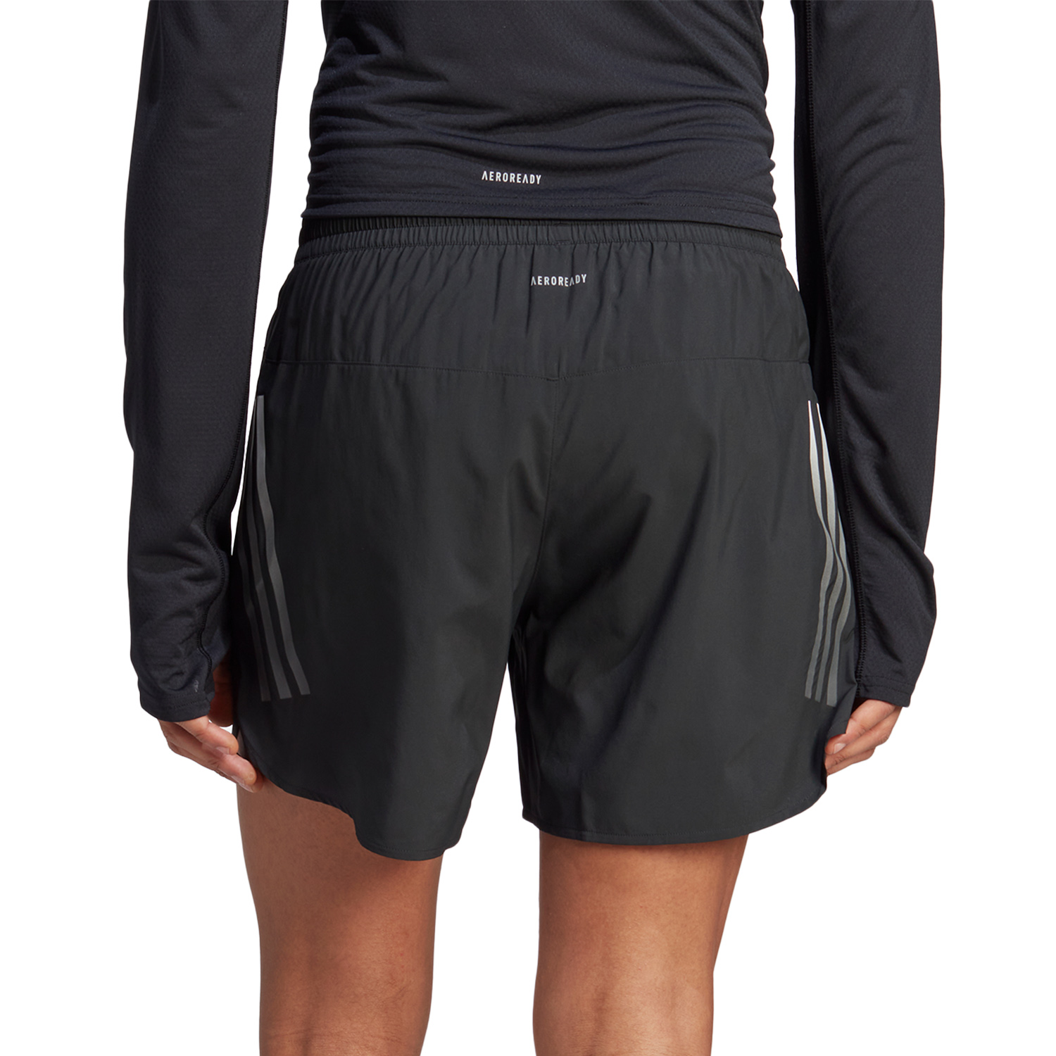 adidas Run Icons 5in Pantaloncini Black/Carbon