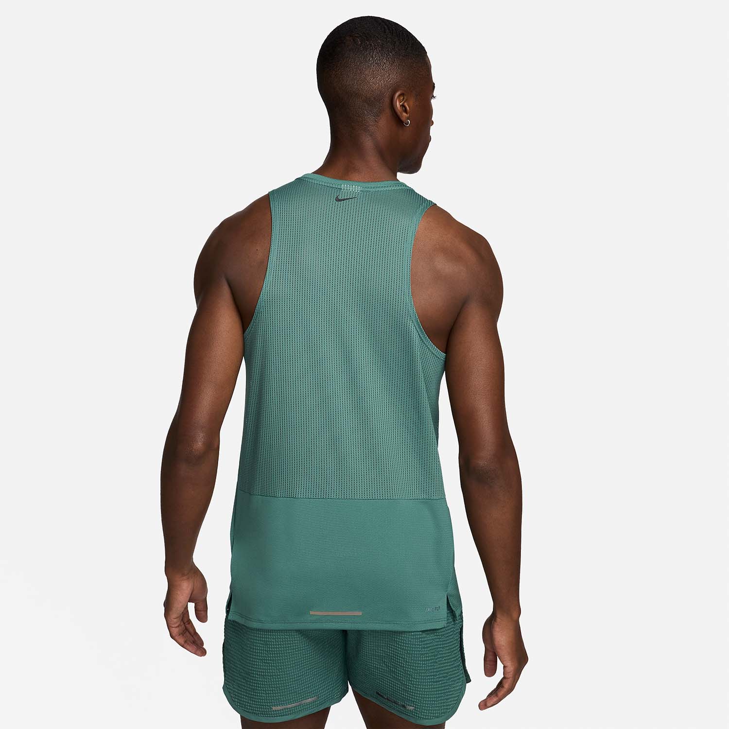 Nike Dri-FIT Rise 365 Canotta Bicoastal/Barely Green/Black