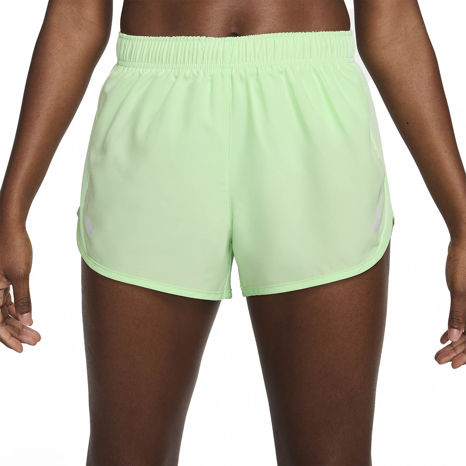 Nike Tempo Race 3in Pantaloncini Vapor Green/Reflective Silver