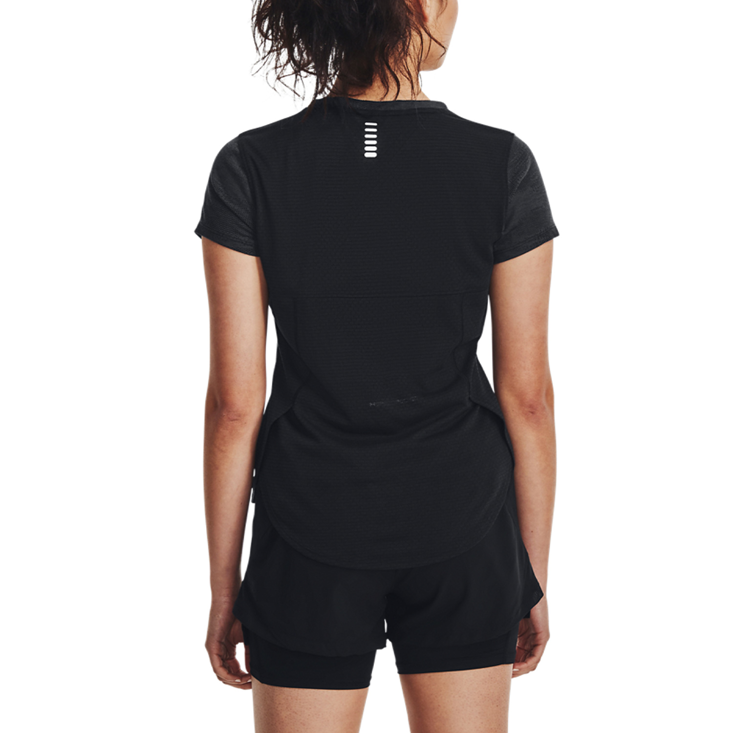 Under Armour Streaker Speed Camo Maglietta Black/Reflective