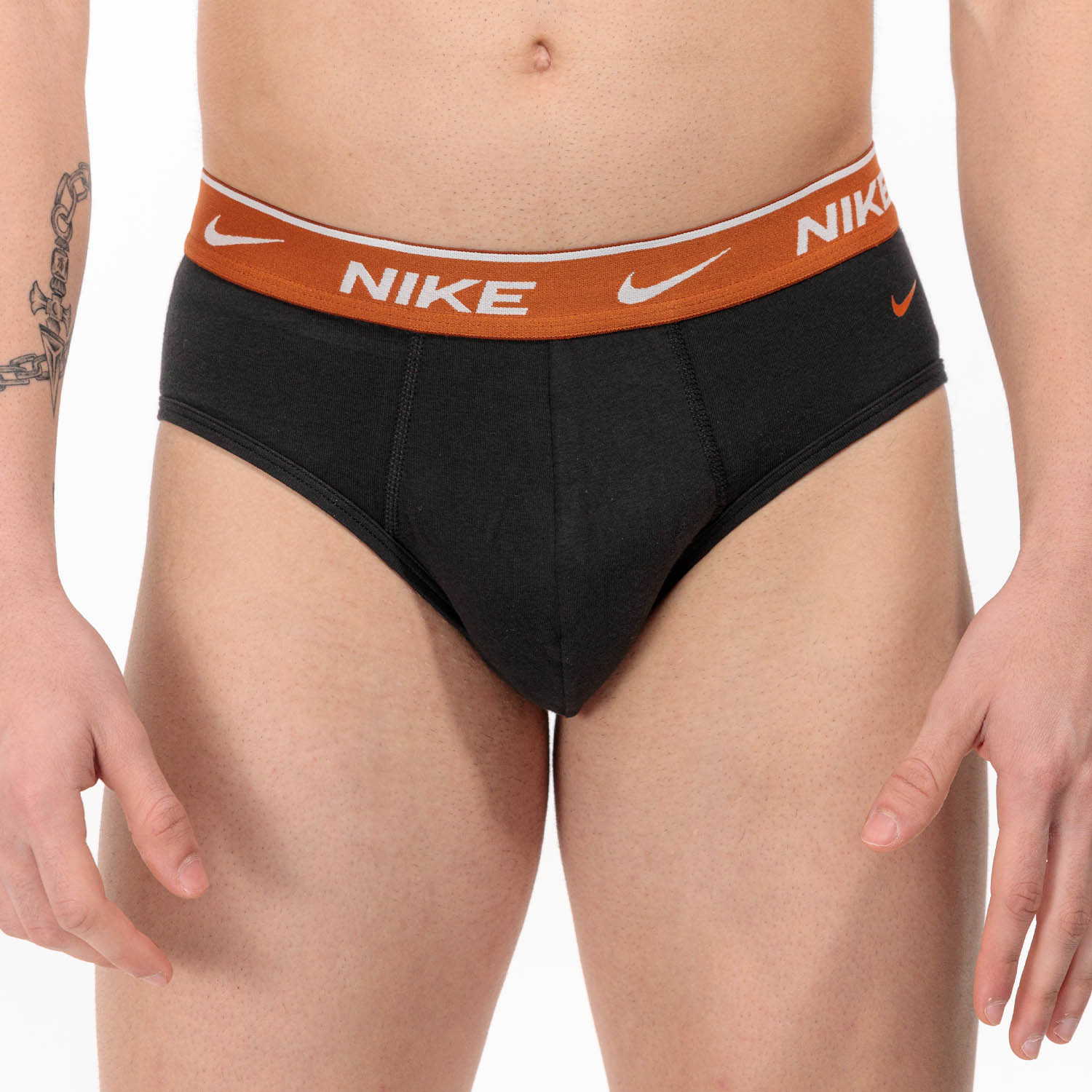 Nike Graphic x 3 Slip Black/Green Abyss/Laser Orange