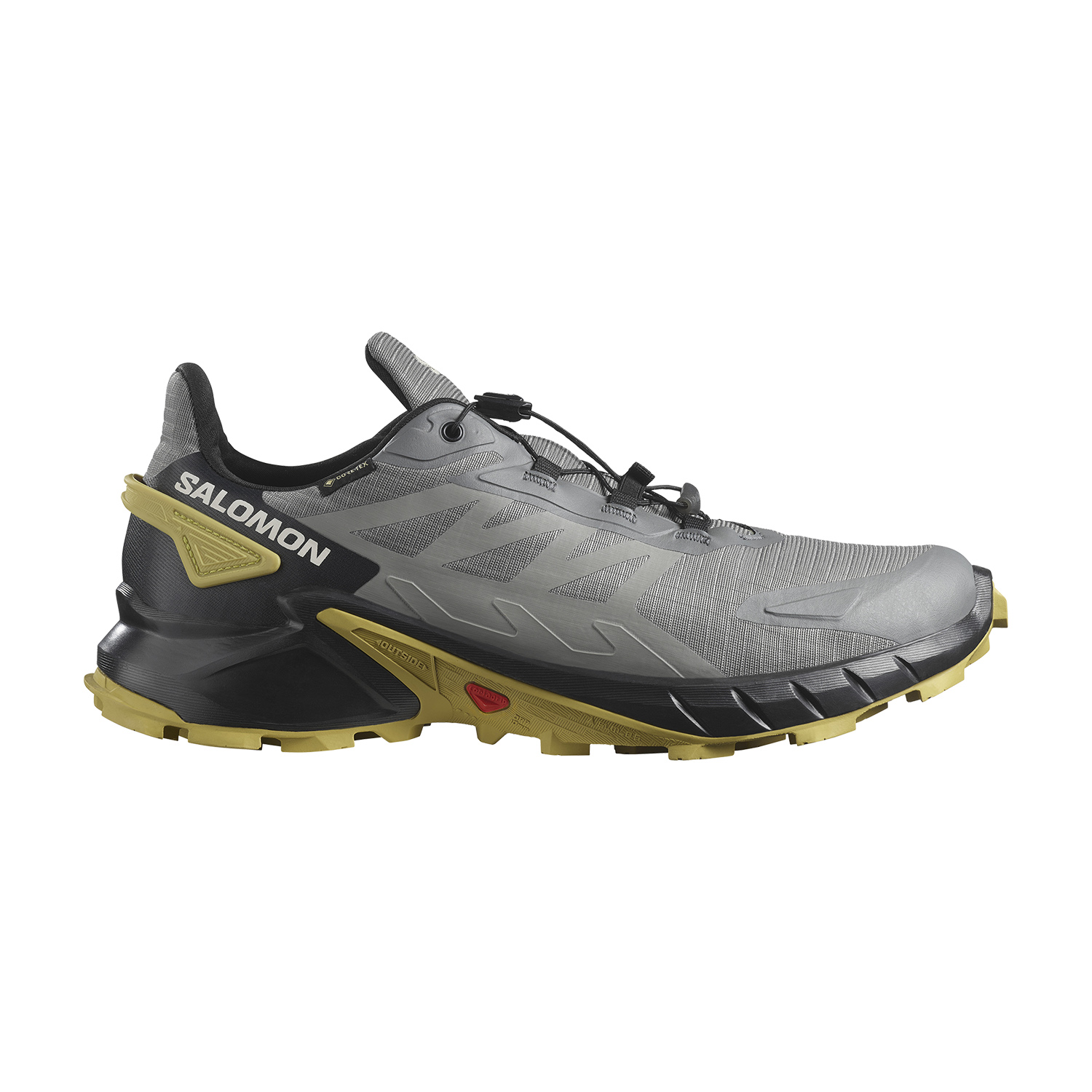 Salomon Supercross 4 GTX Pewter/Black/Cress Green