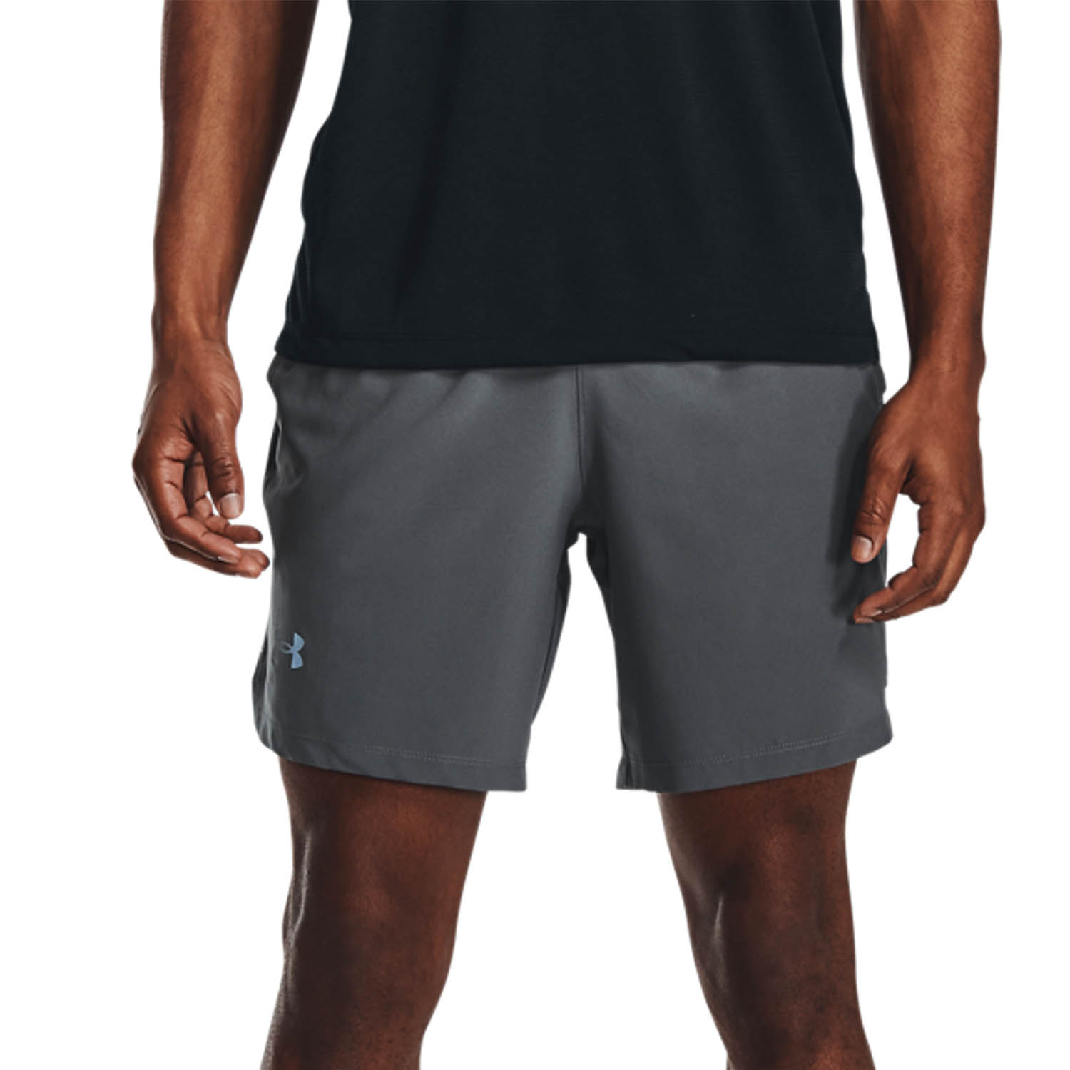 Under Armour Launch 7in Pantaloncini Pitch Gray/Black/Reflective