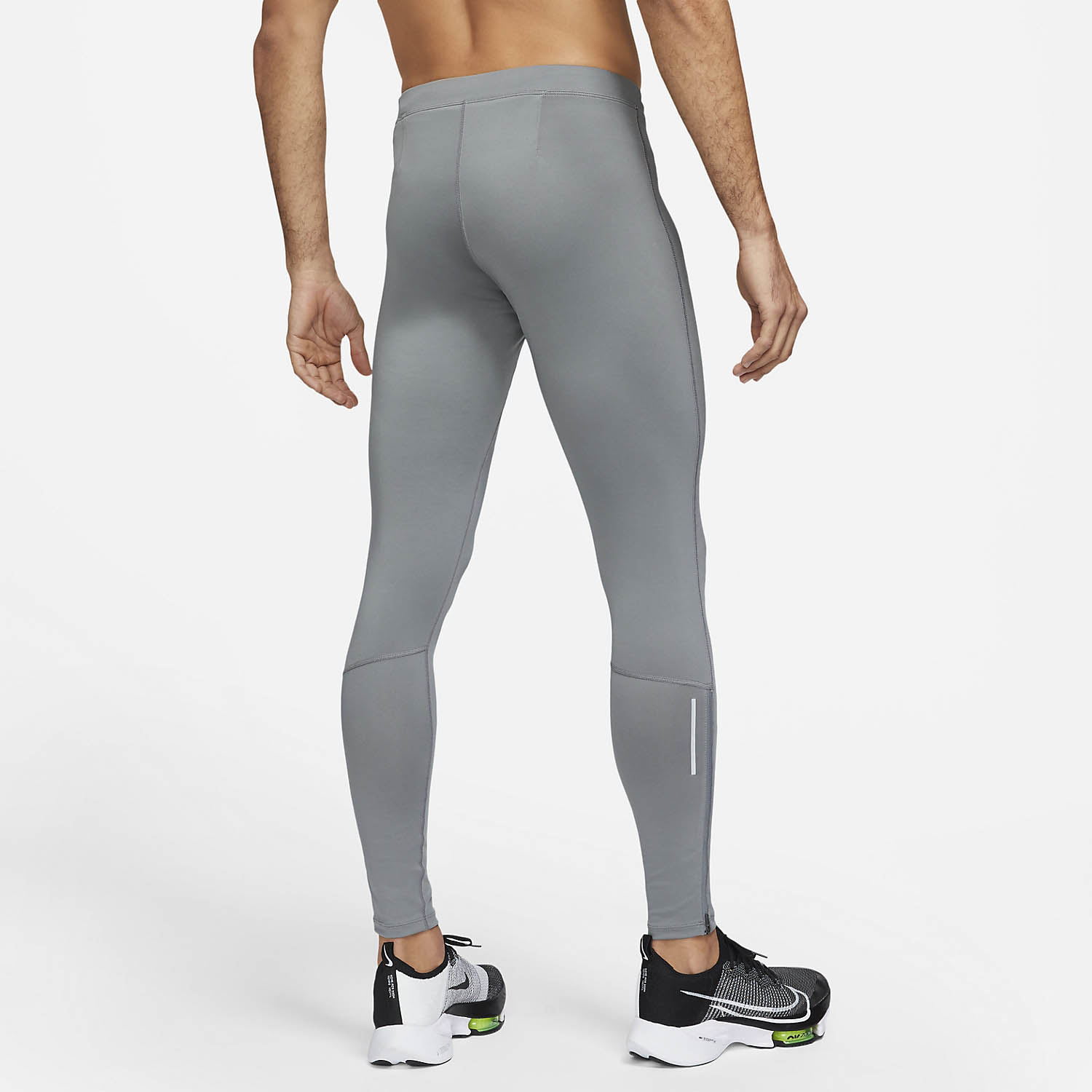 Nike Dri-FIT Essential Calzamaglia Smoke Grey/Reflective Silver