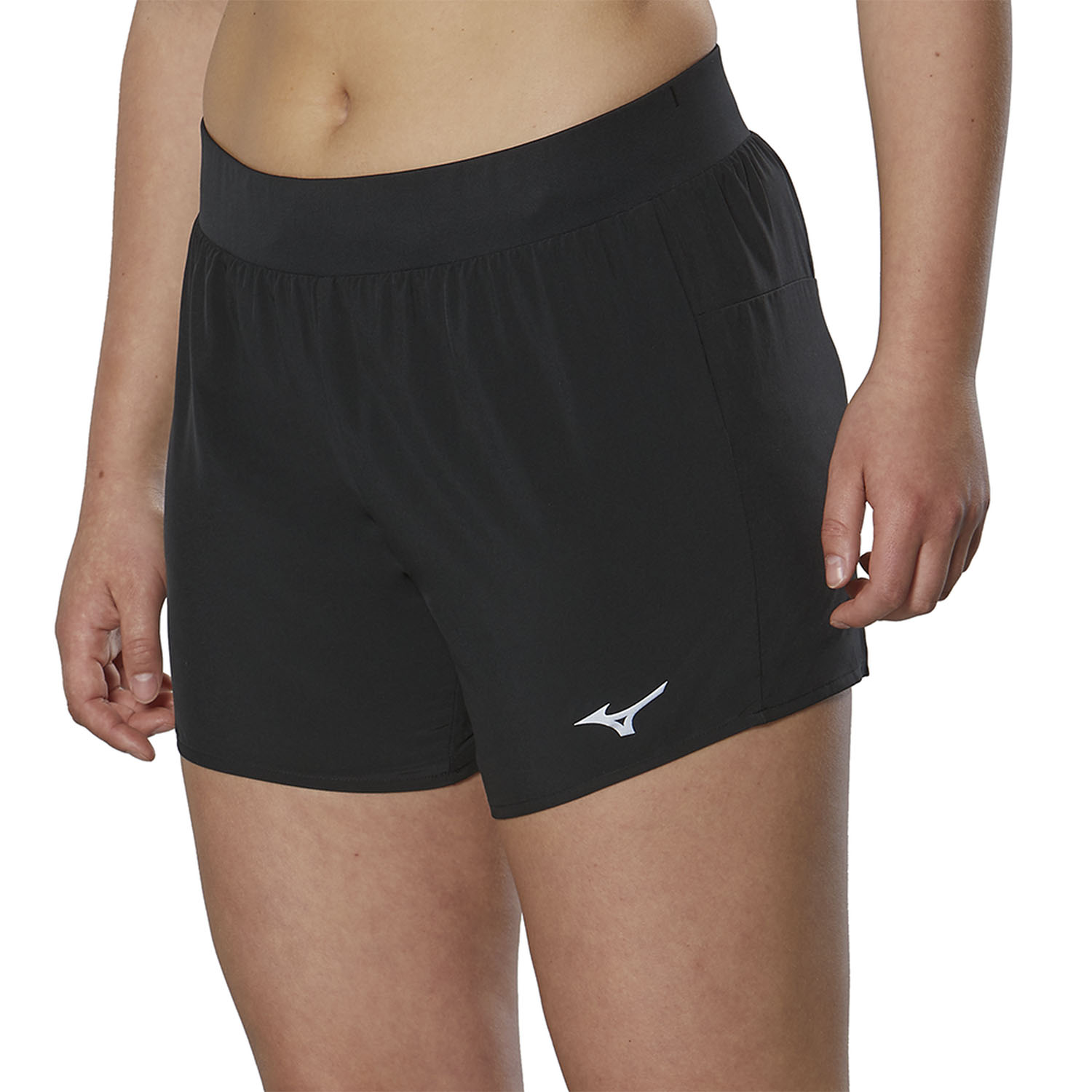 Mizuno Alpha 4.5in Pantaloncini Black