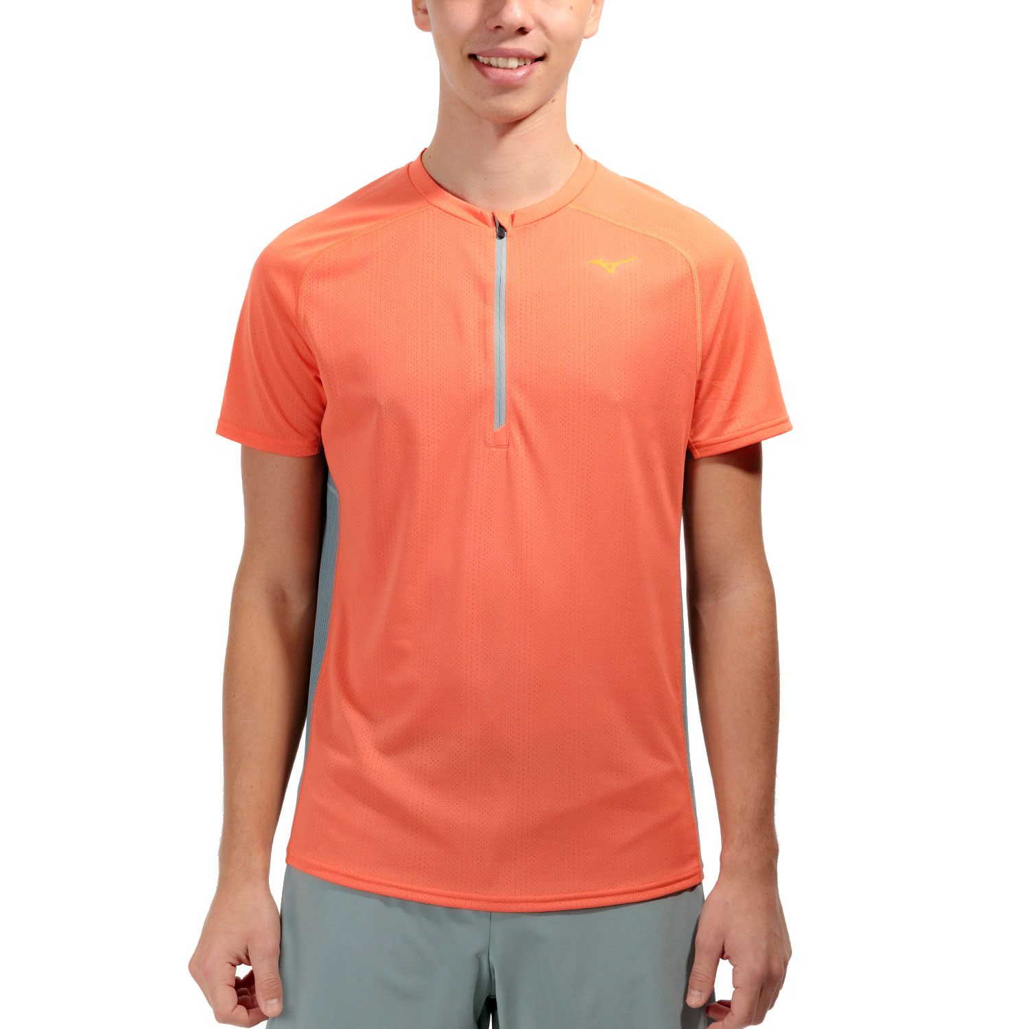 Mizuno Trail Maglietta Nasturtium/Lead