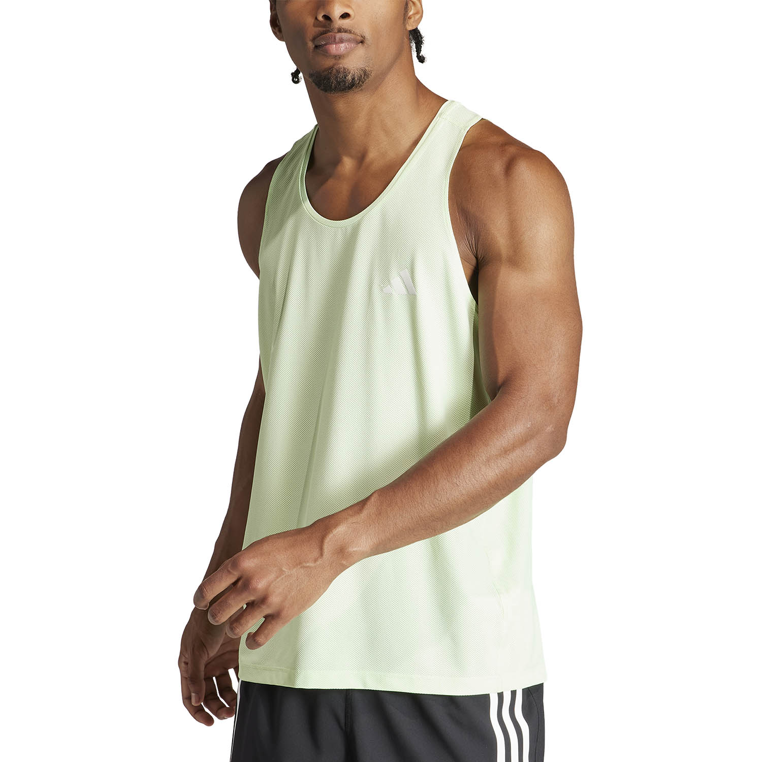 adidas Own The Run AEROREADY Canotta Semi Green Spark