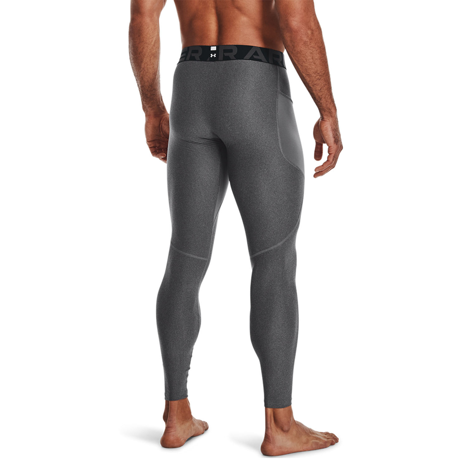Under Armour HeatGear Calzamaglia Carbon Heather/Black