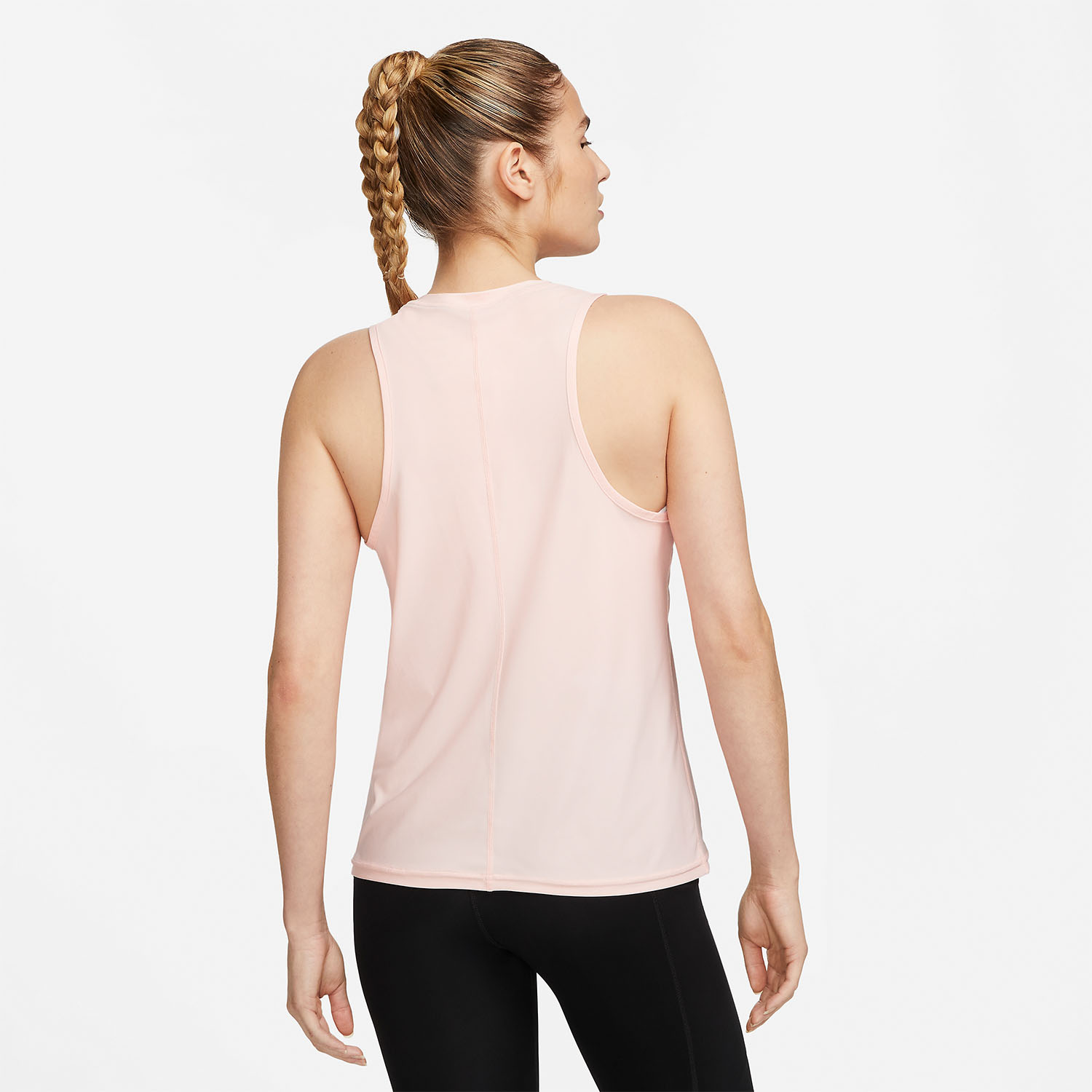 Nike Dri-FIT Logo Canotta Pink Bloom/Mineral
