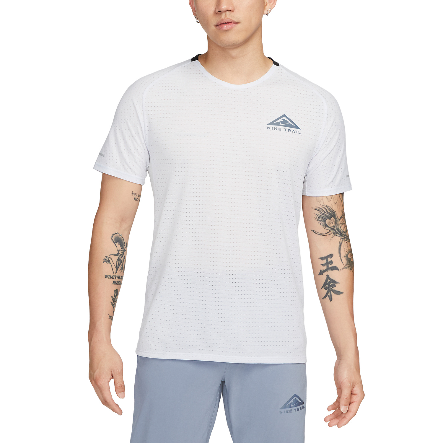 Nike Dri-FIT Solar Chase Maglietta Football Grey/Black