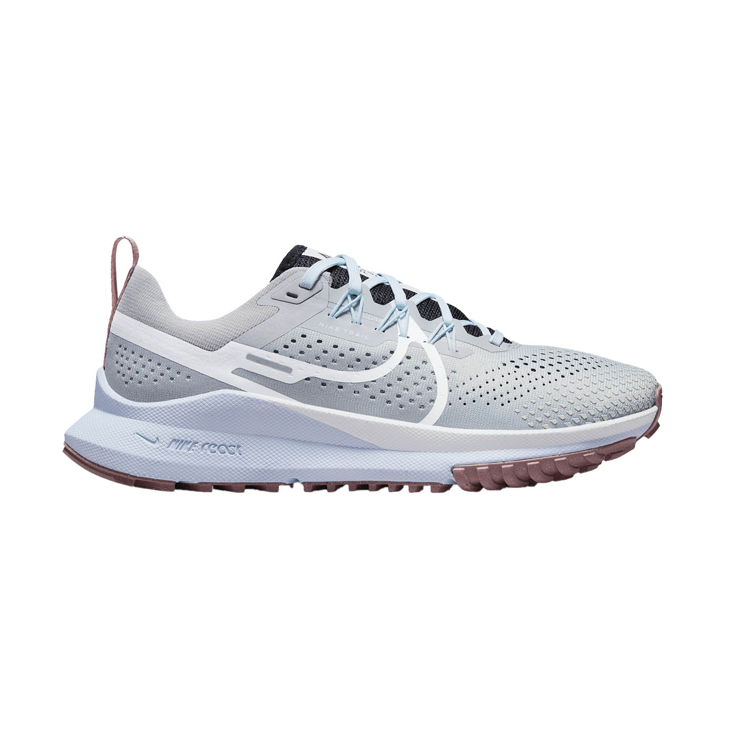 Nike React Pegasus Trail 4 Light Smoke Grey/White/Black/Glacier Blue