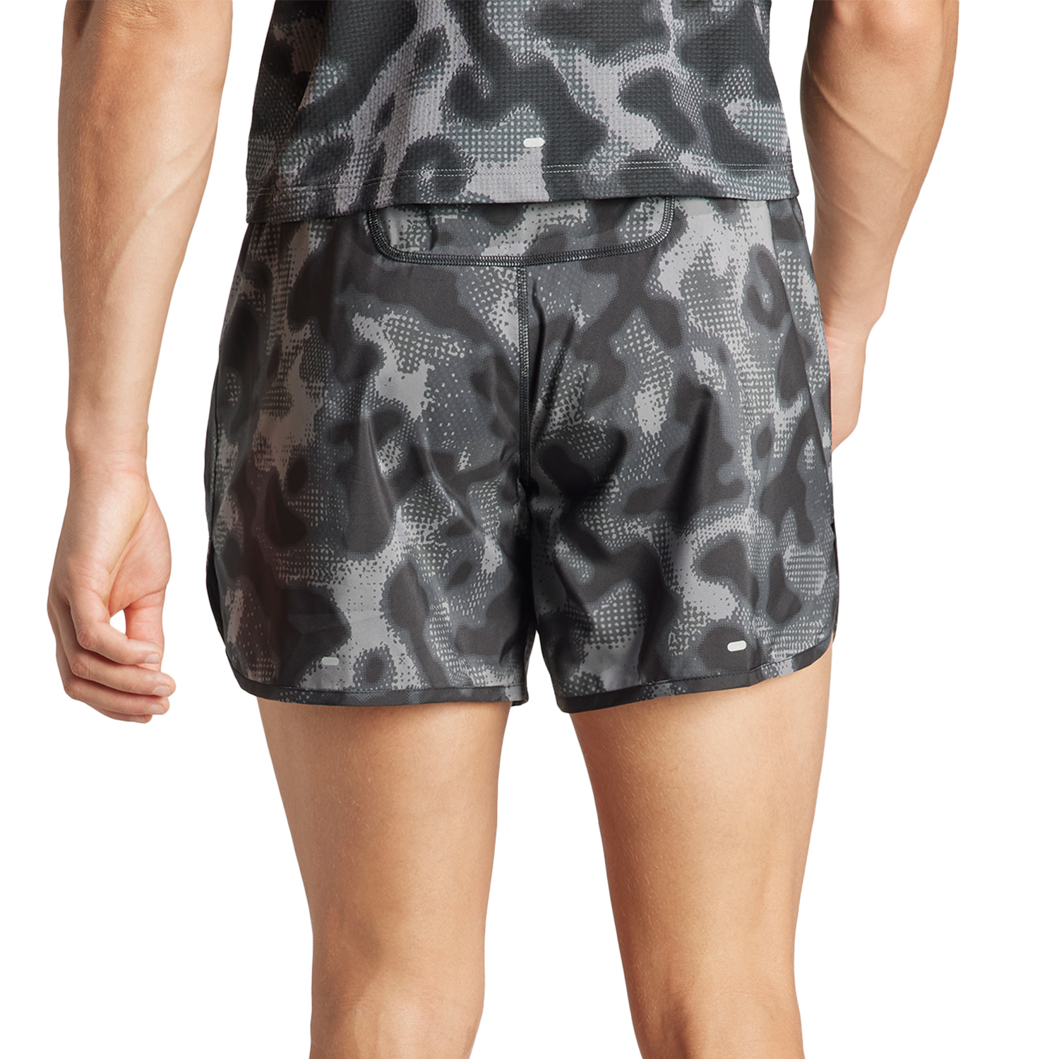 adidas Own The Run AEROREADY 5in Pantaloncini Grey Four/Grey Six/Carbon/Black