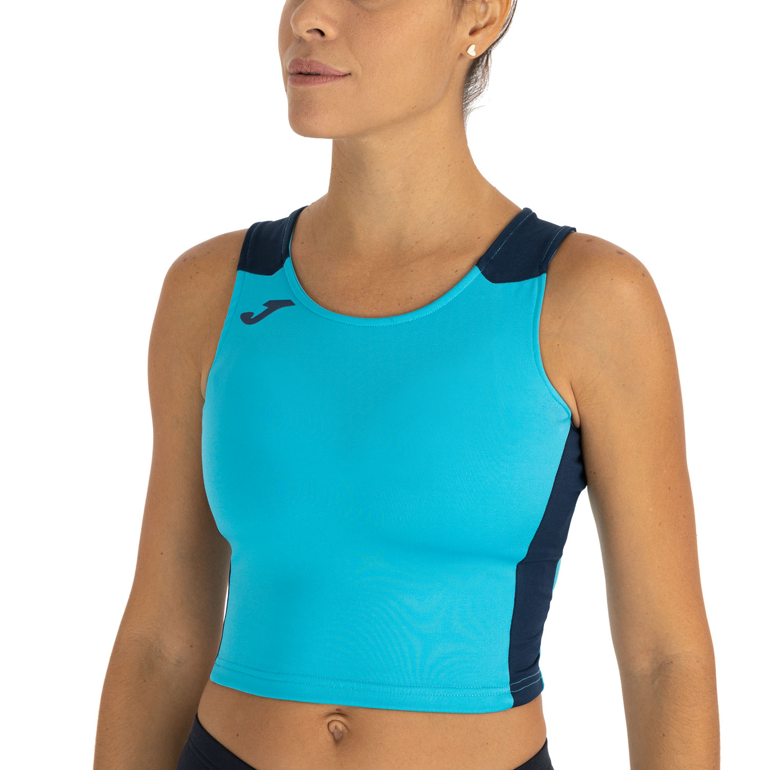 Joma Record II Top Fluor Turquoise/Dark Navy