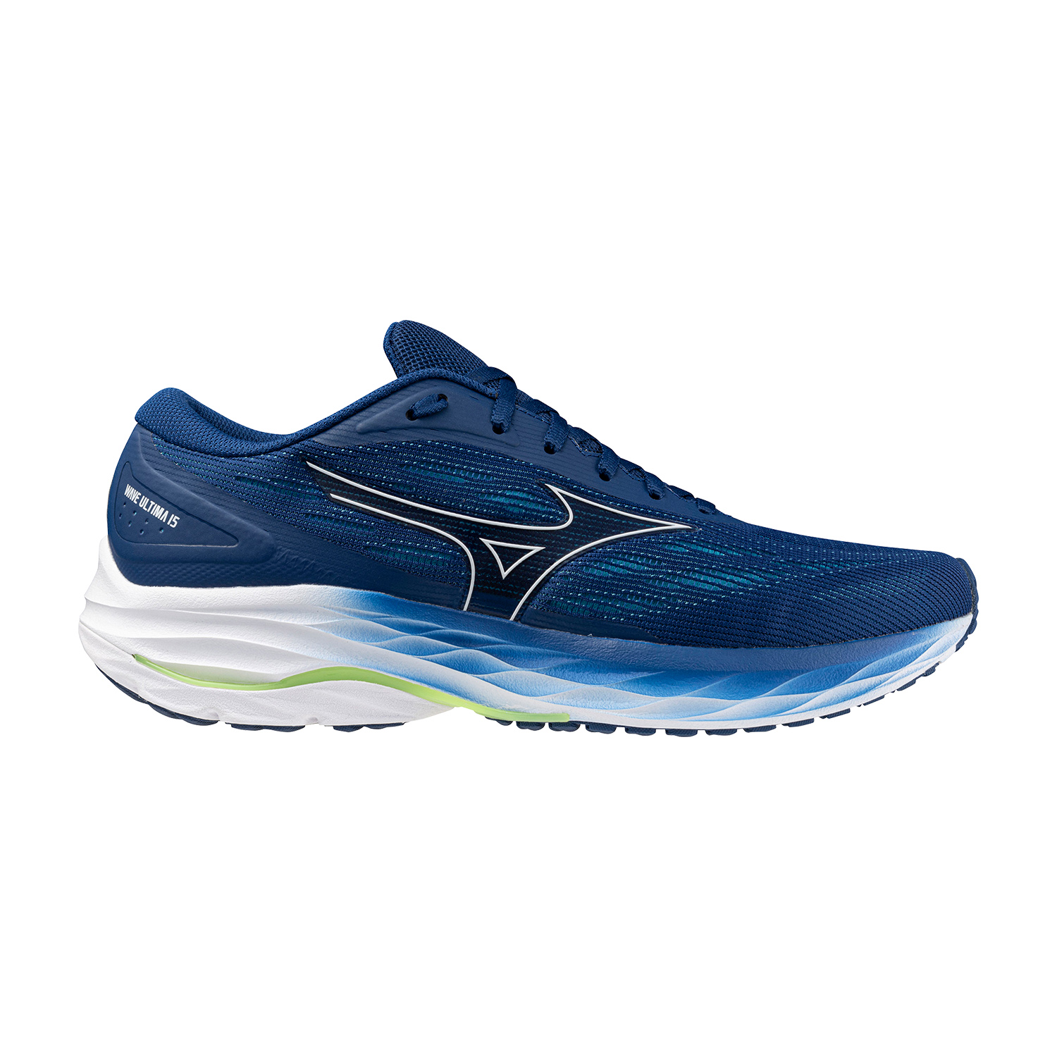 Mizuno Wave Ultima 15 Navy Peony/White/Swim Cap