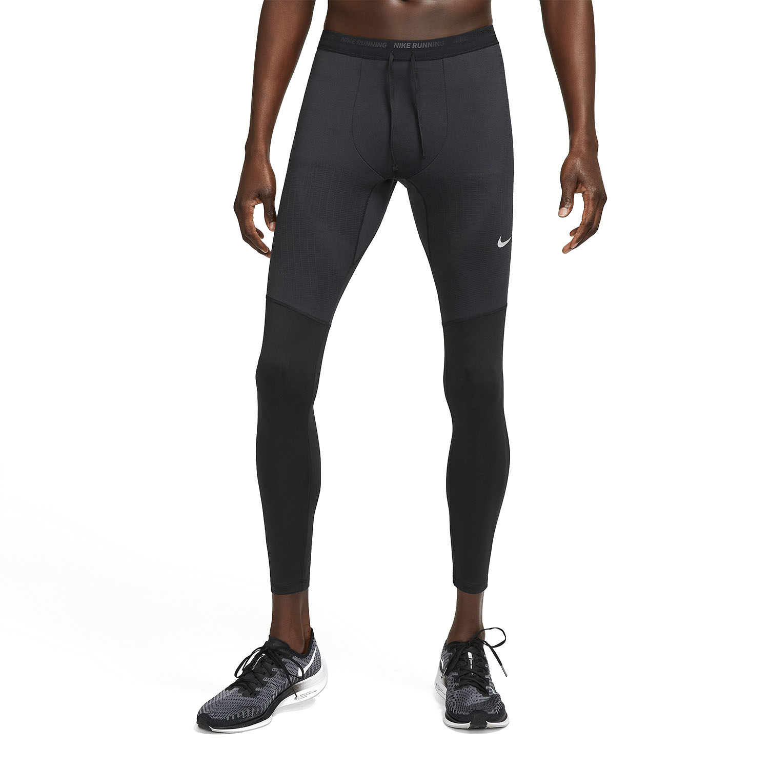 Nike Phenom Elite Calzamaglia Black/Reflective Silver