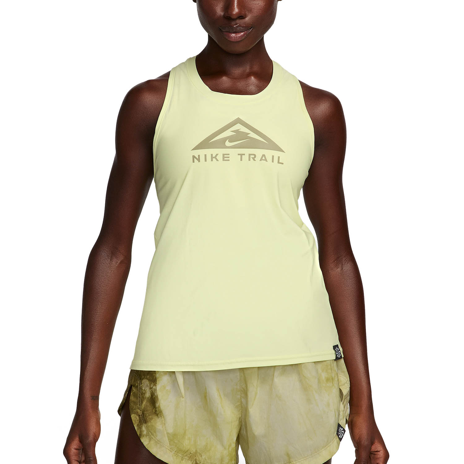 Nike Dri-FIT Logo Canotta Luminous Green/Neutral Love
