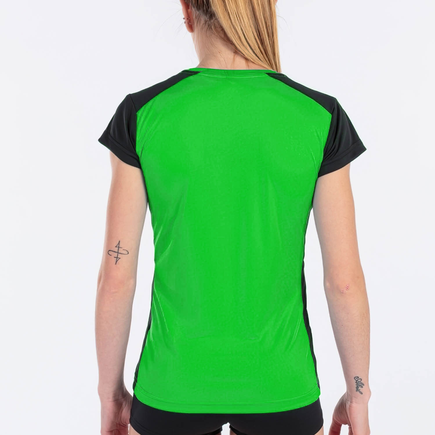 Joma Record II Maglietta Green Fluor/Black