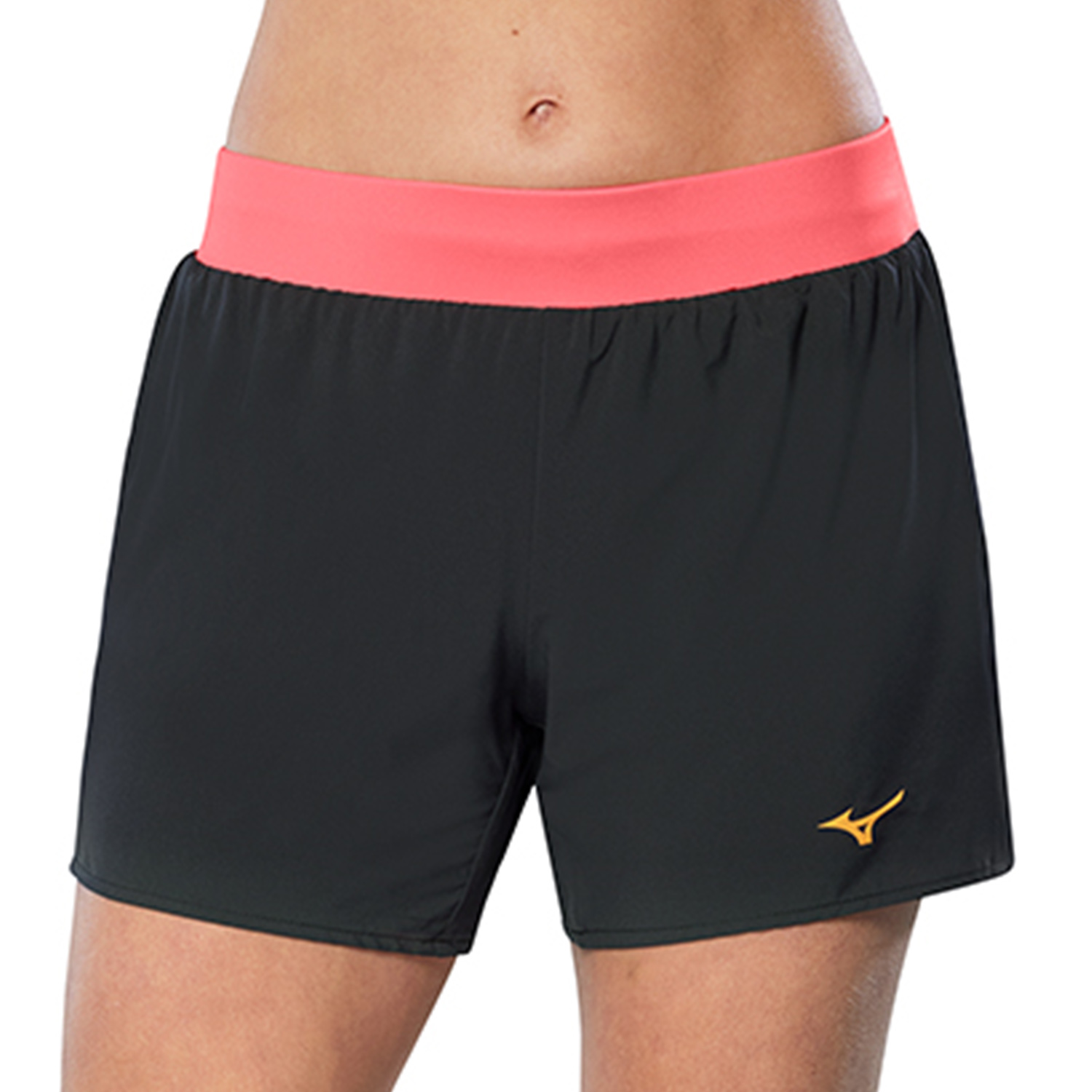 Mizuno Alpha DryLite 4.5in Pantaloncini Black/Dubarry